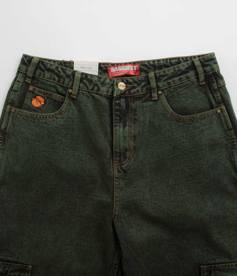 Butter Goods Santosuosso Jeans - Dark Green - Image 4