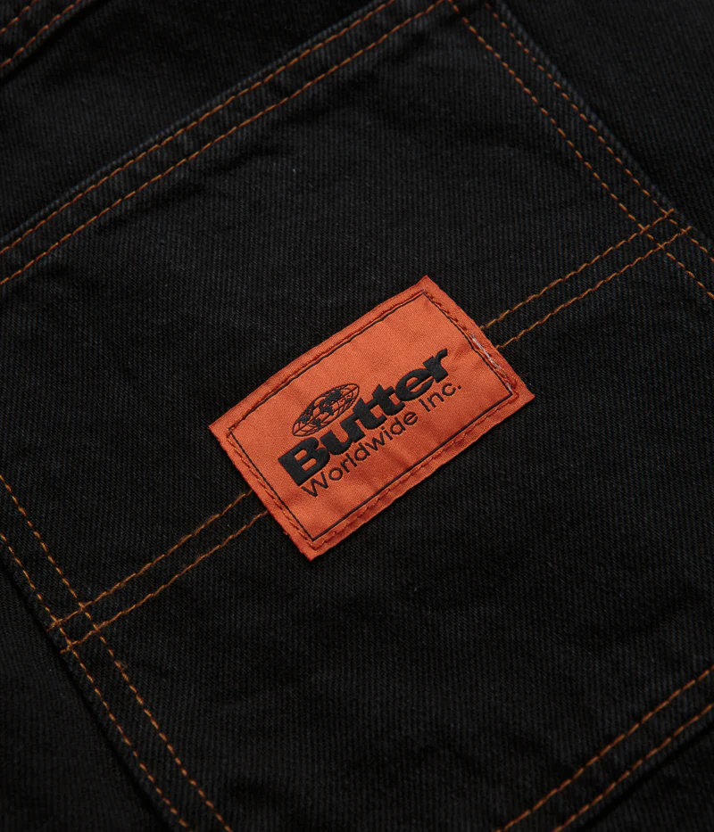 Butter Goods Santosuosso Jeans - Washed Black / Blue - Image 8