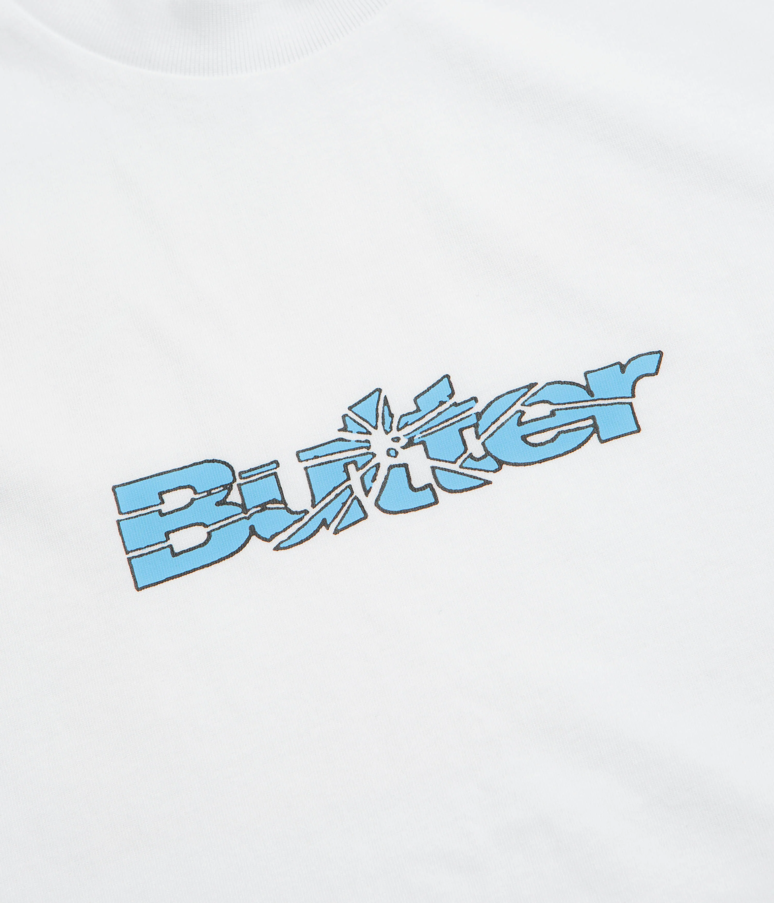 Butter Goods Smashed Logo T-Shirt - White - Image 3