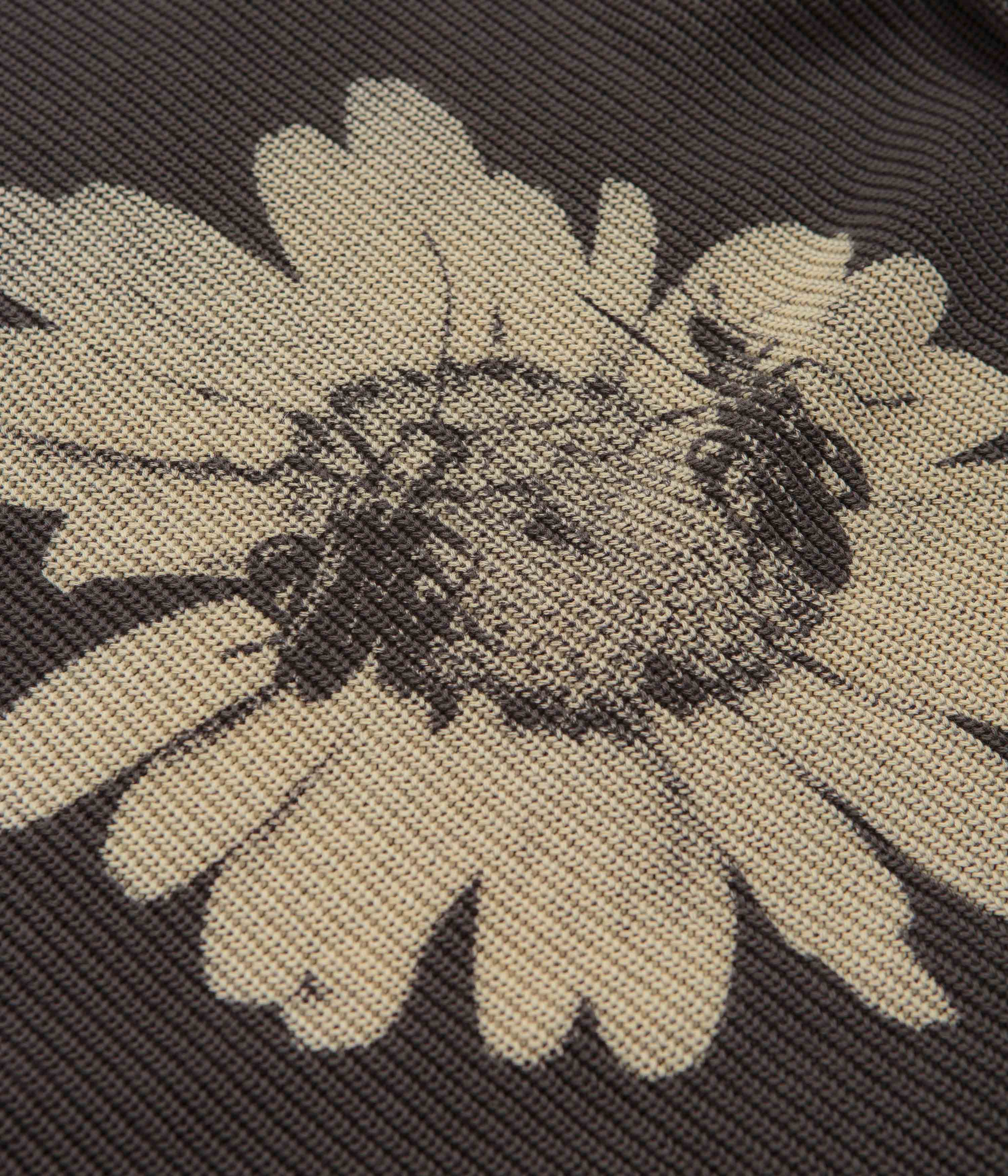 Butter Goods Sunflower Knit Sweatshirt - Charcoal - Image 3