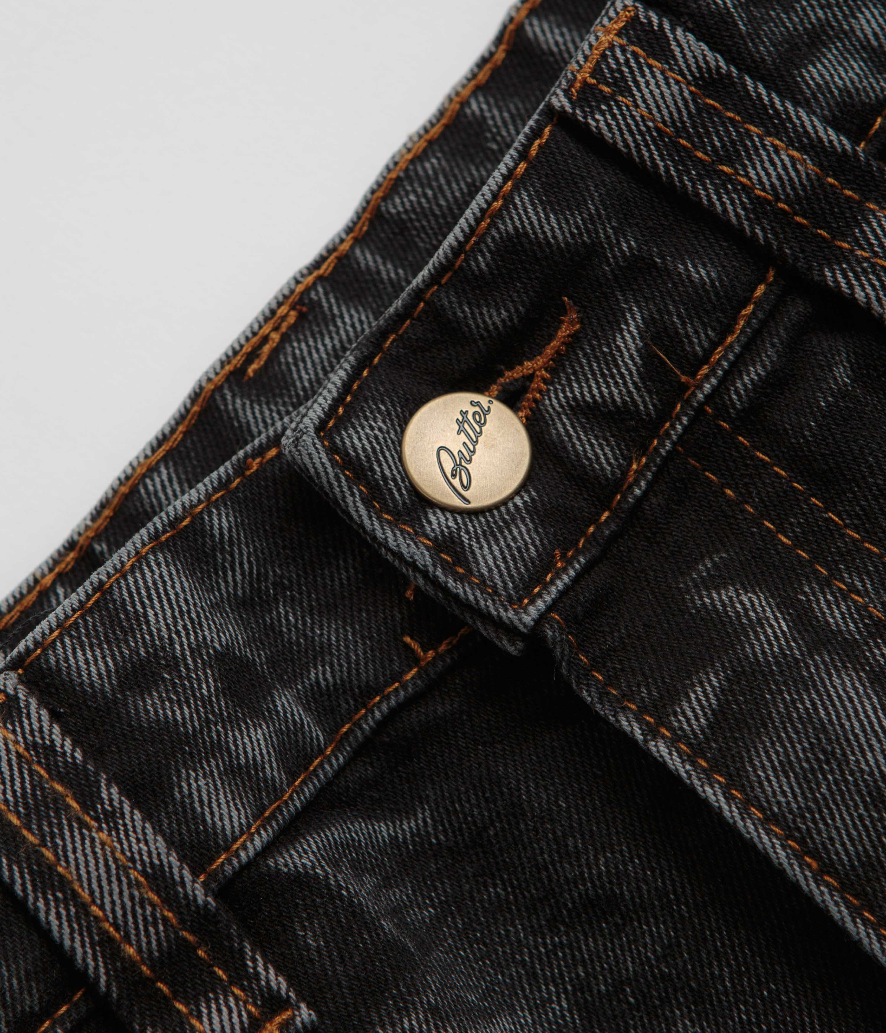 Butter Goods Weathergear Denim Shorts - Gunmetal - Image 9
