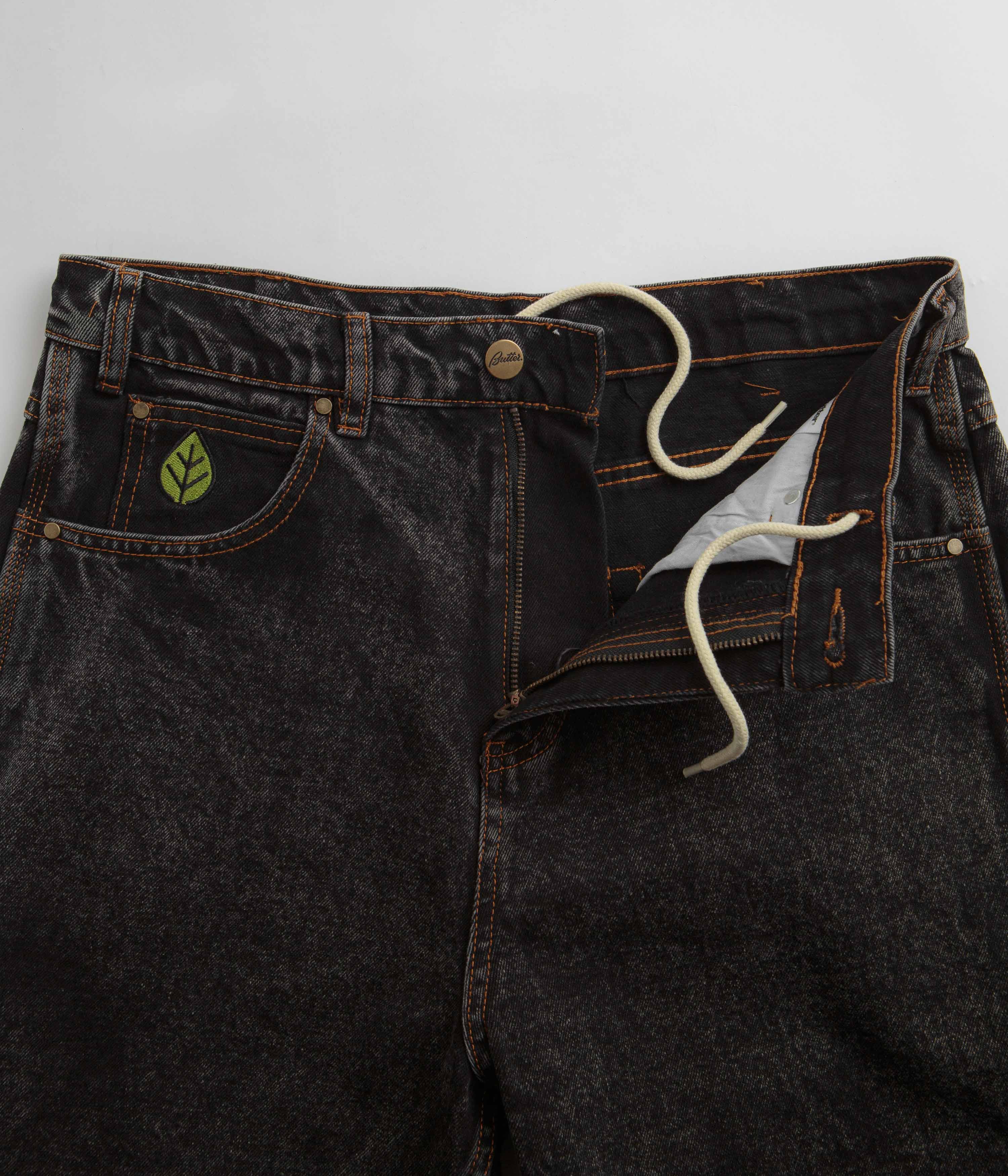 Butter Goods Weathergear Heavyweight Denim Shorts - Gun Metal - Image 5