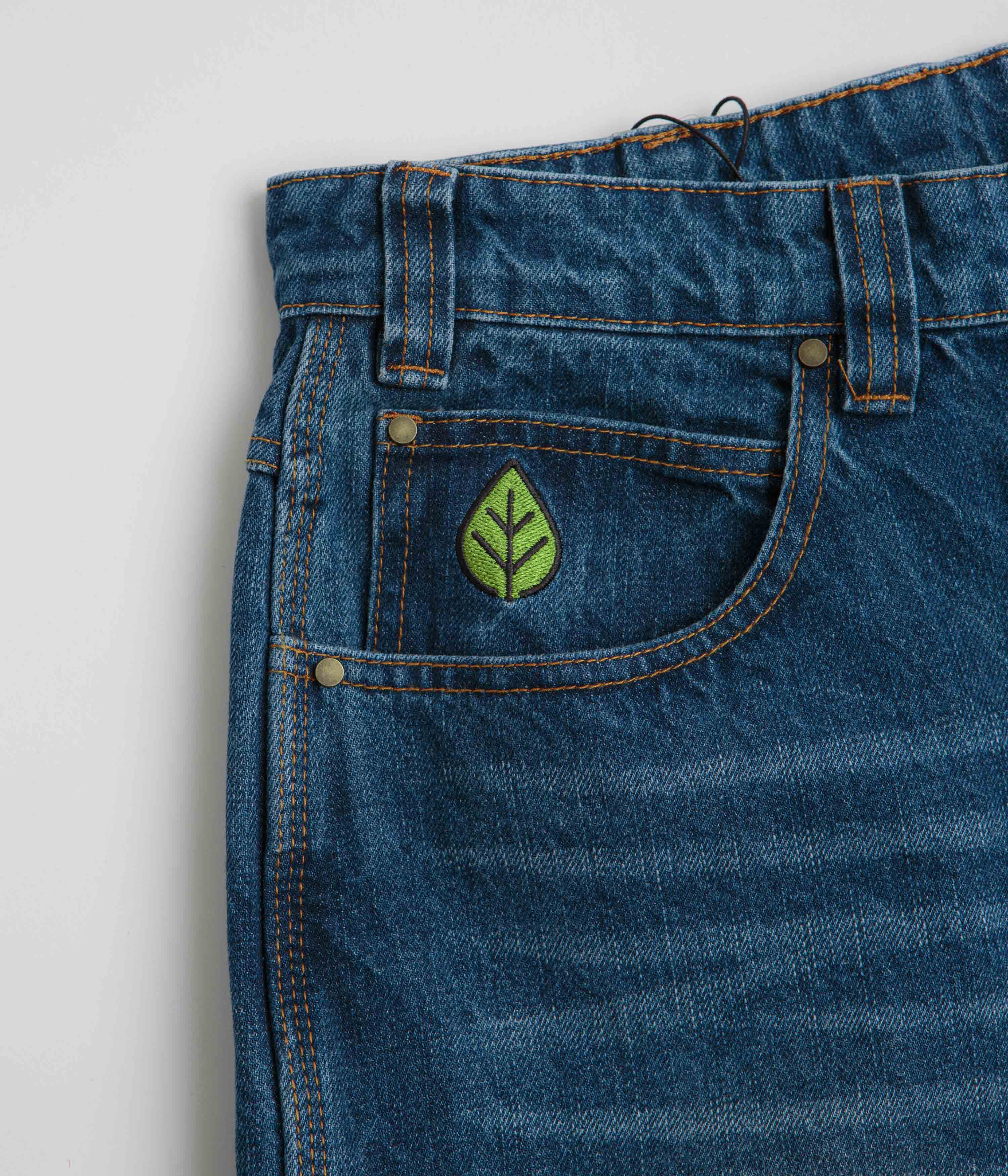 Butter Goods Weathergear Jeans - Repaired Indigo - Image 5