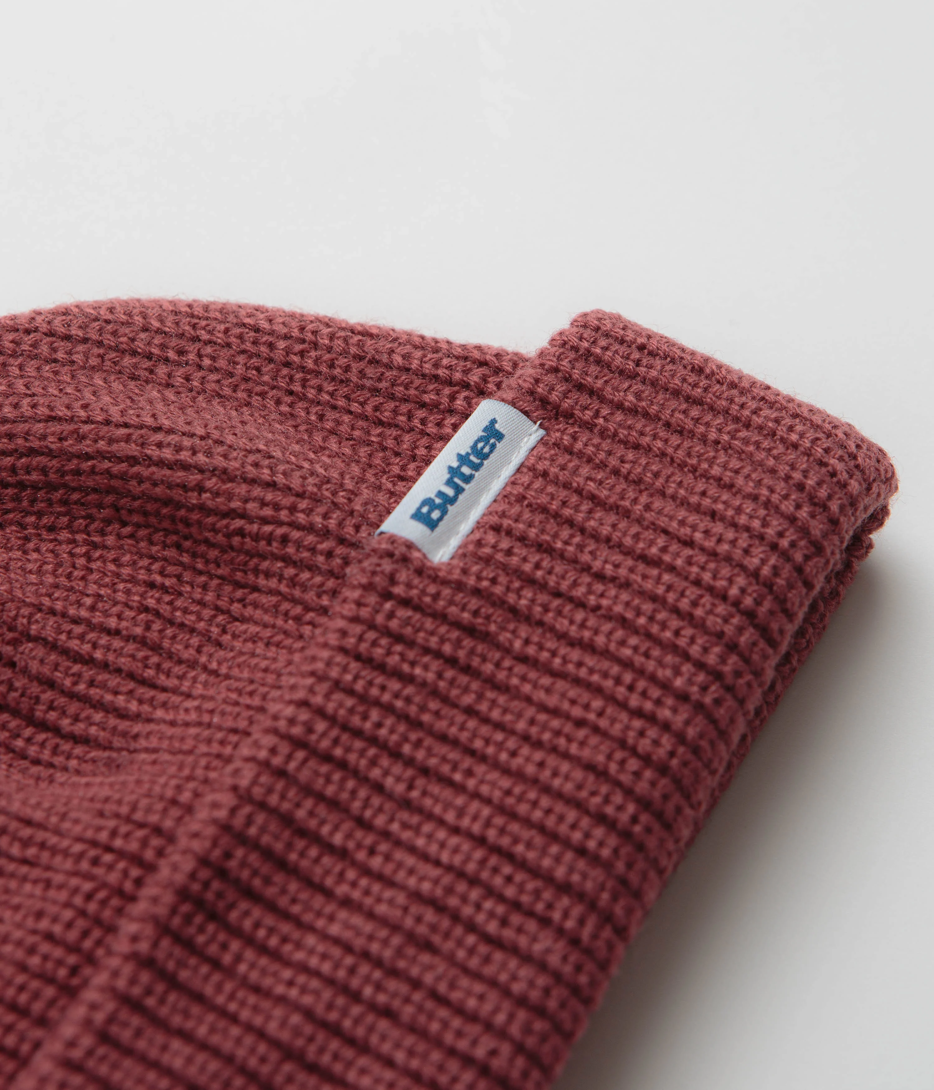 Butter Goods Wharfie Beanie - Dusty Rose - Image 2