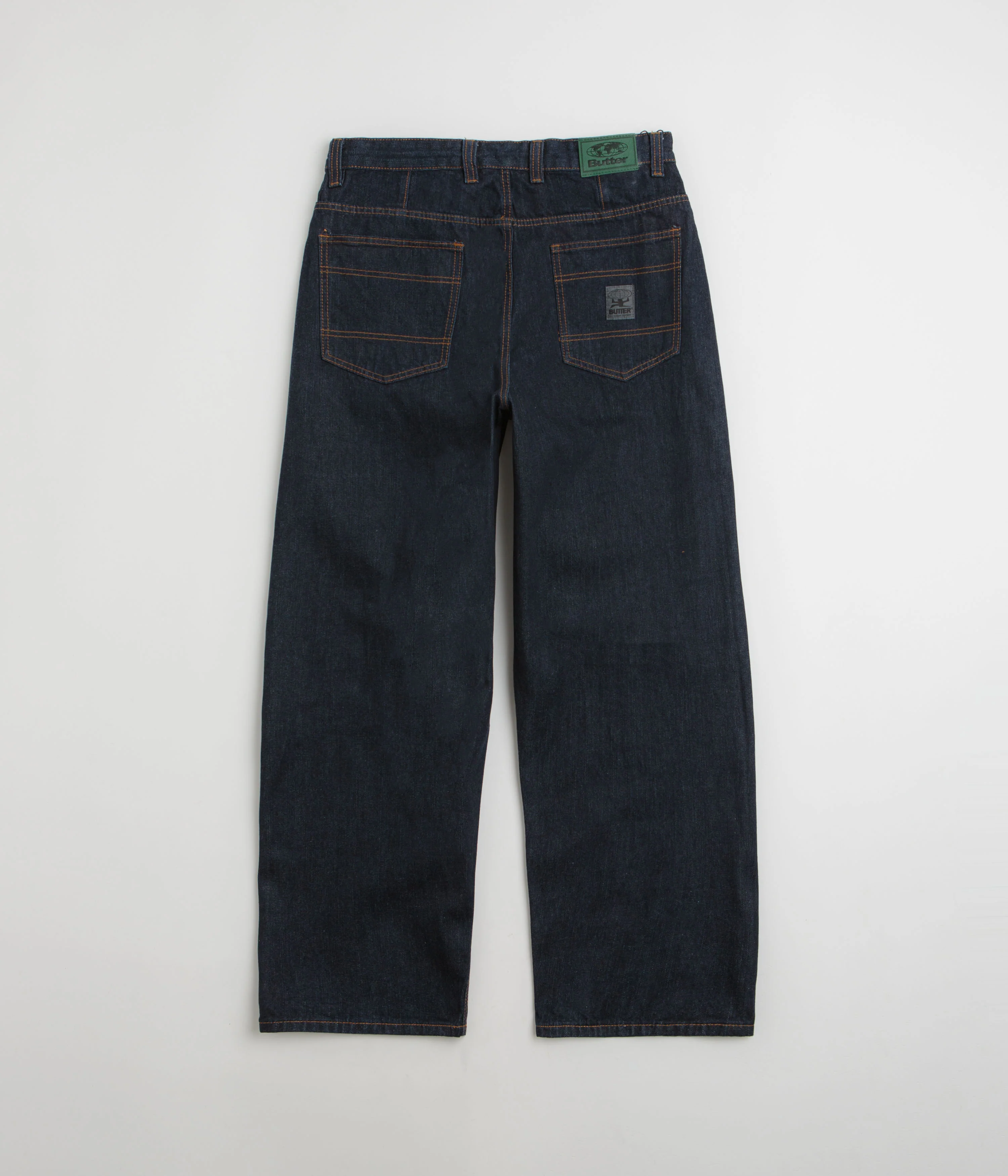 Butter Goods Wide Cut Jeans - Selvedge Blue - Image 3