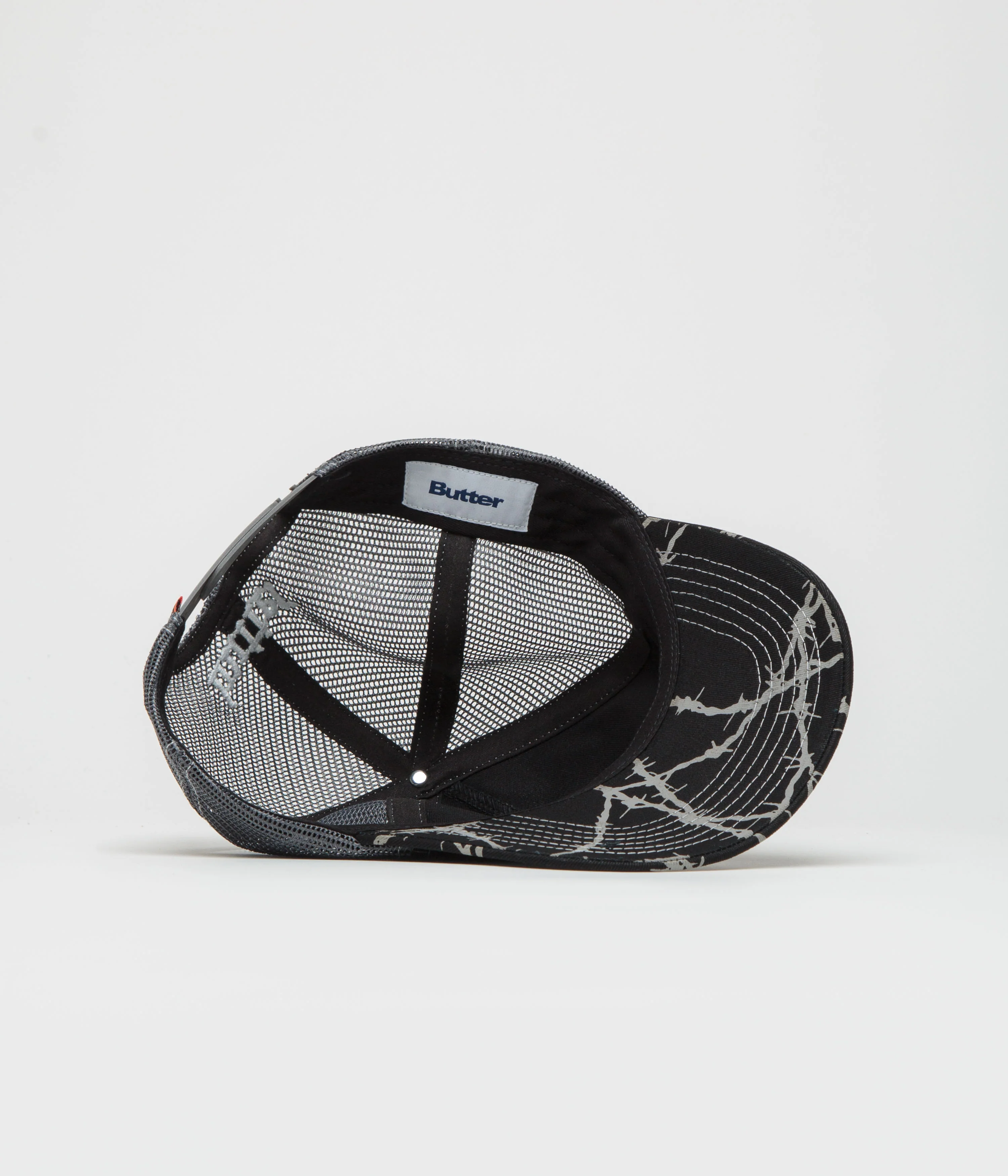 Butter Goods Wired Trucker Cap - Black - Image 4