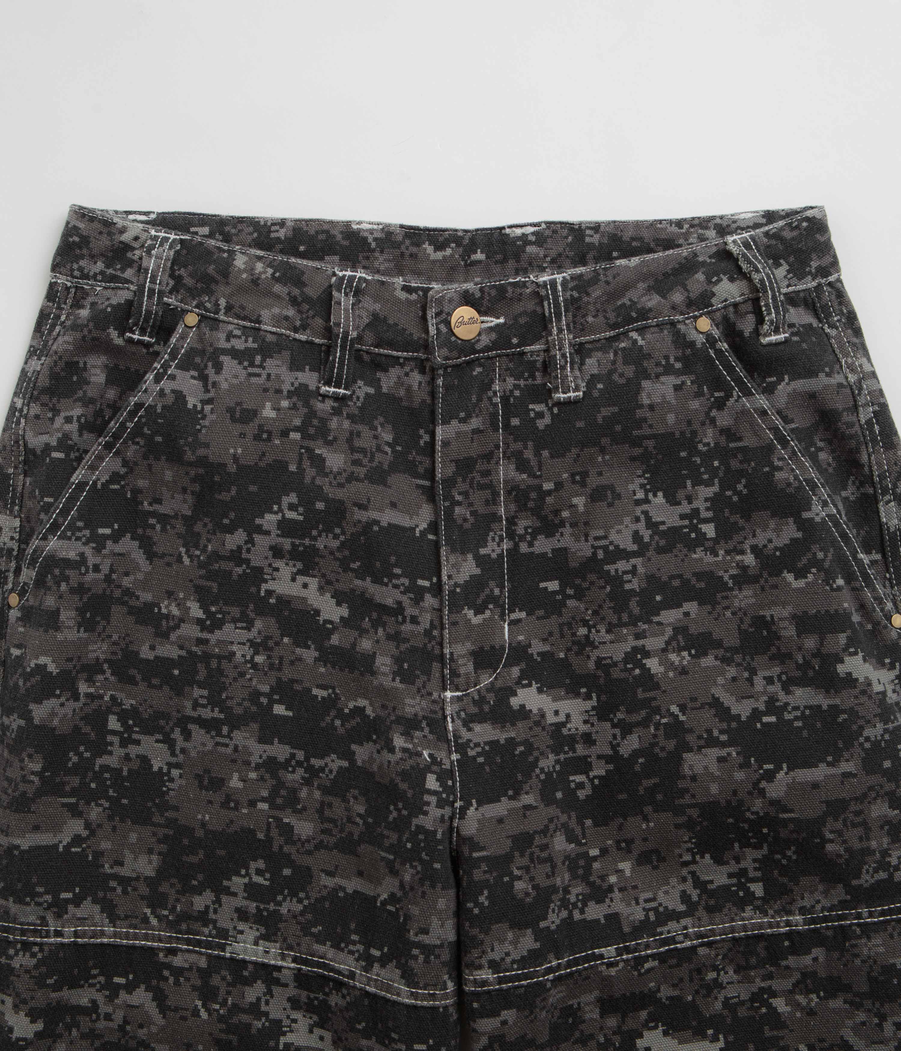 Butter Goods Work Pants - Dark Digital Camo - Image 4