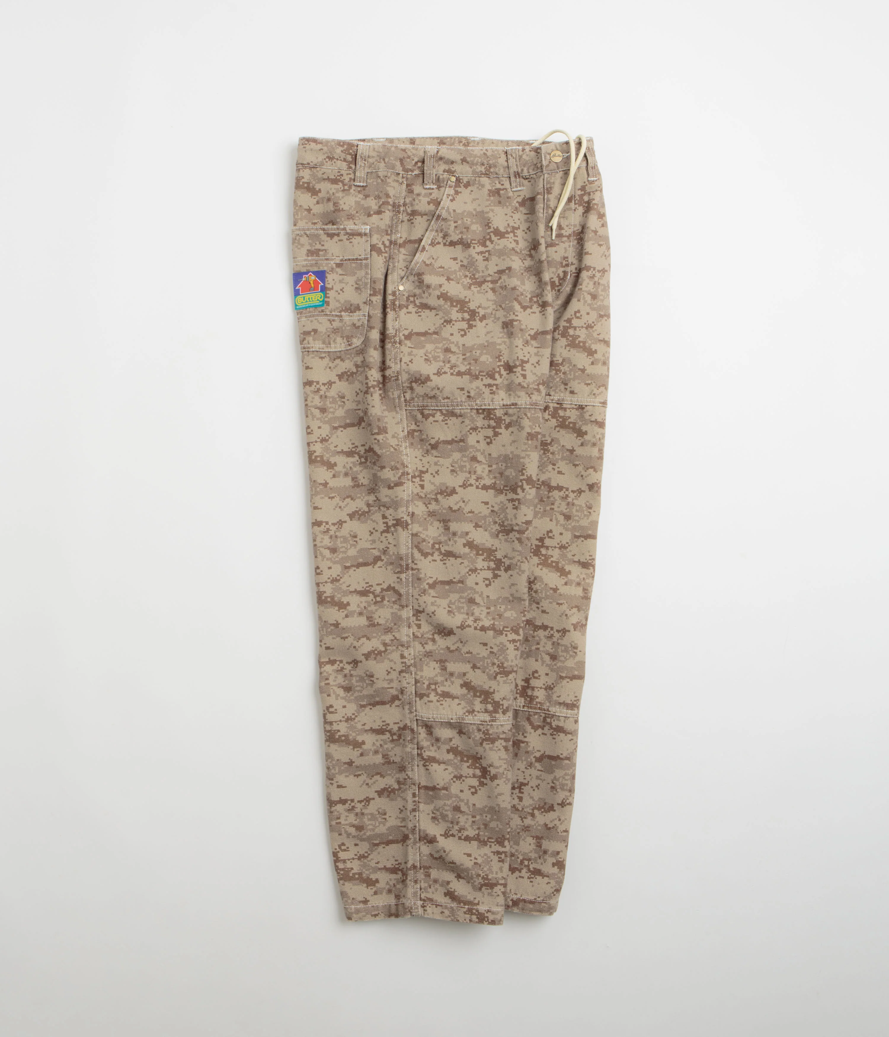 Butter Goods Work Pants - Digital Camo - Image 2