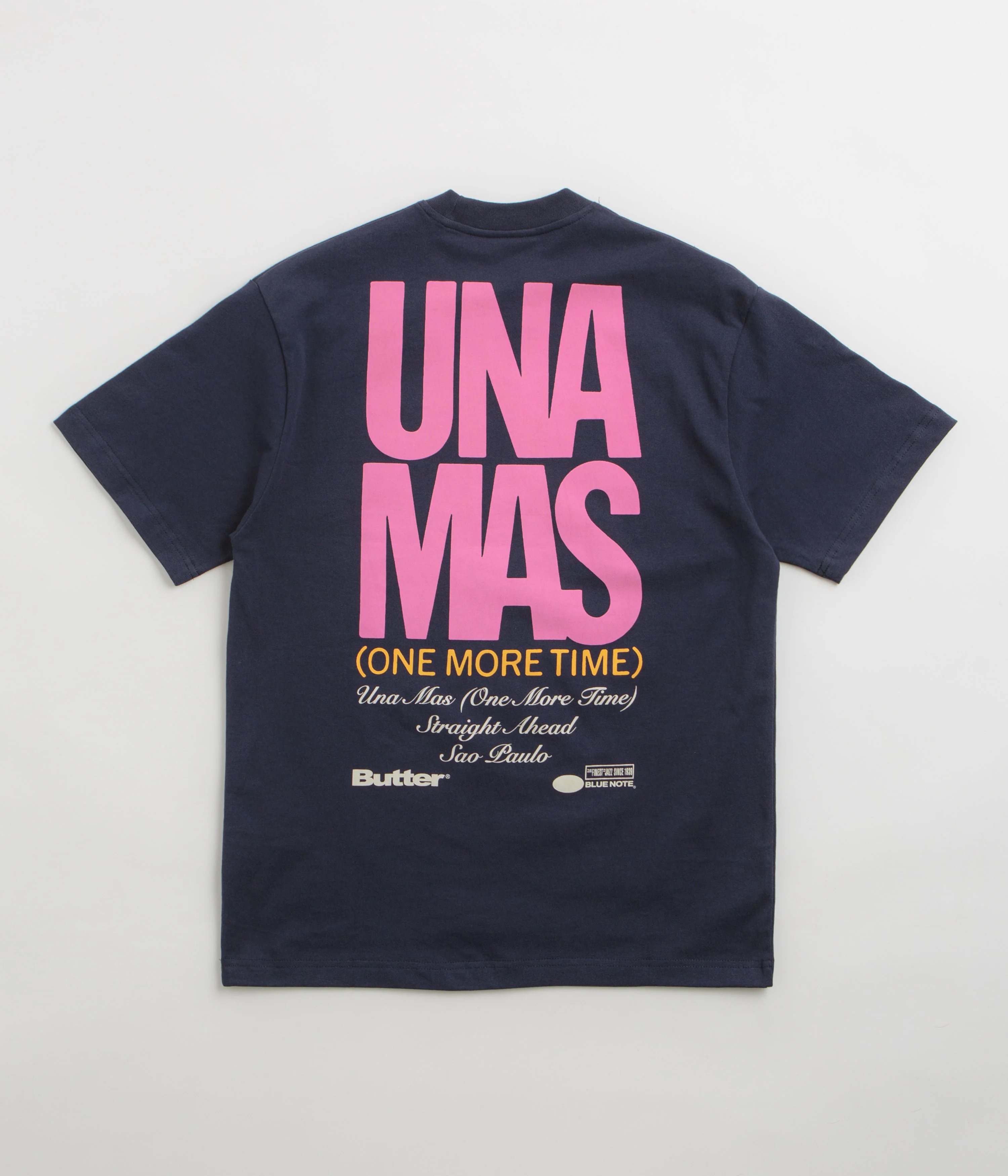 Butter Goods x Blue Note Una Mas T-Shirt - Navy - Image 2