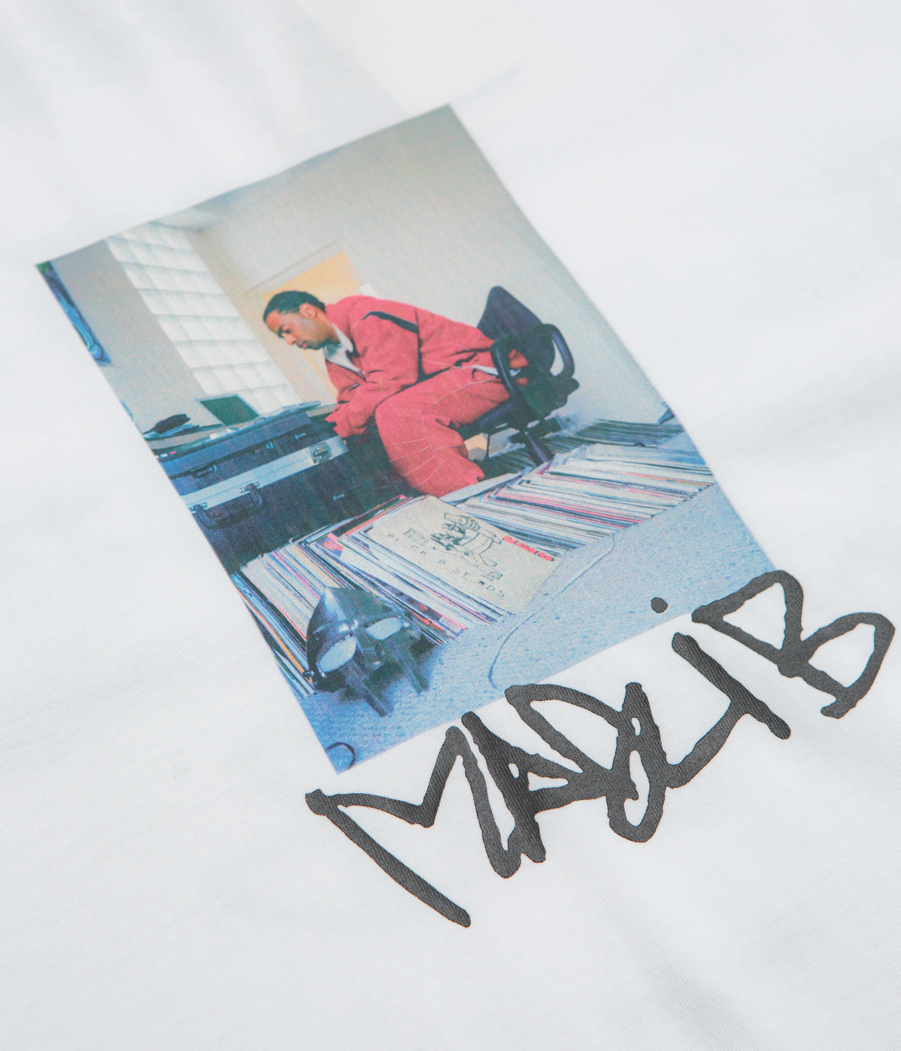 Butter Goods x Madlib Bomb Shelter T-Shirt - White - Image 4