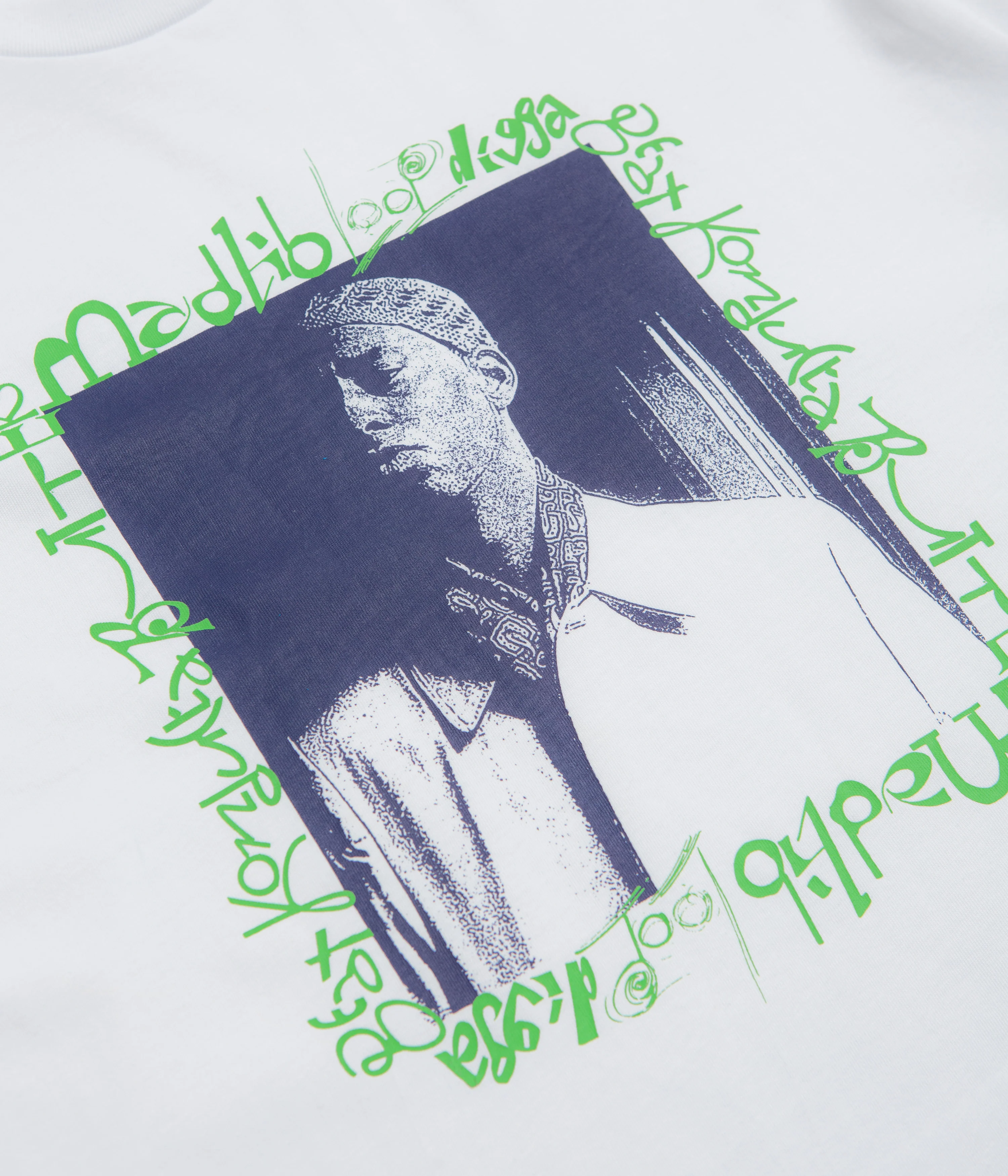 Butter Goods x Madlib Loop Digga T-Shirt - White - Image 3