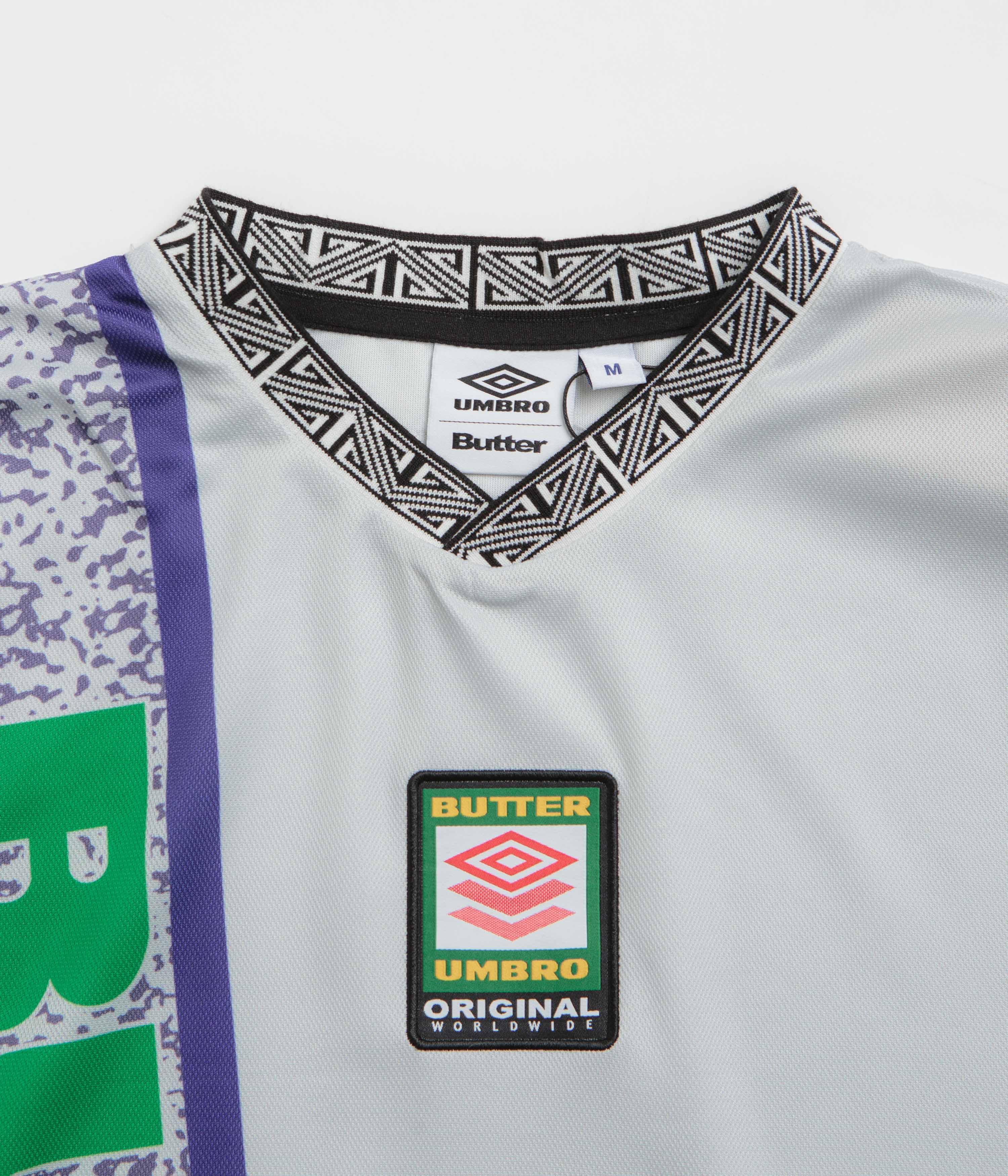 Butter Goods x Umbro Goalie Jersey - Cement / Dusk - Image 5