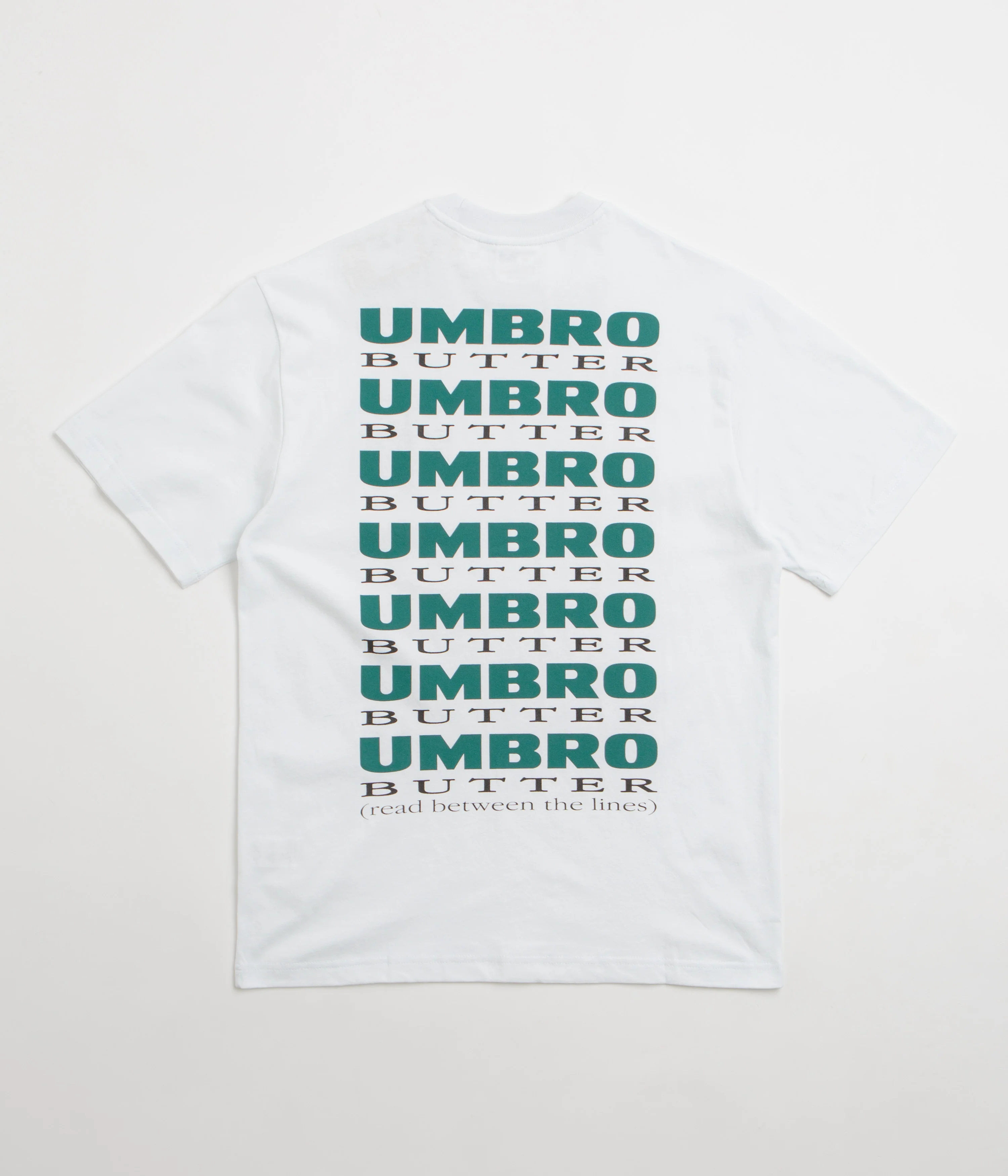 Butter Goods x Umbro Lines T-Shirt - White