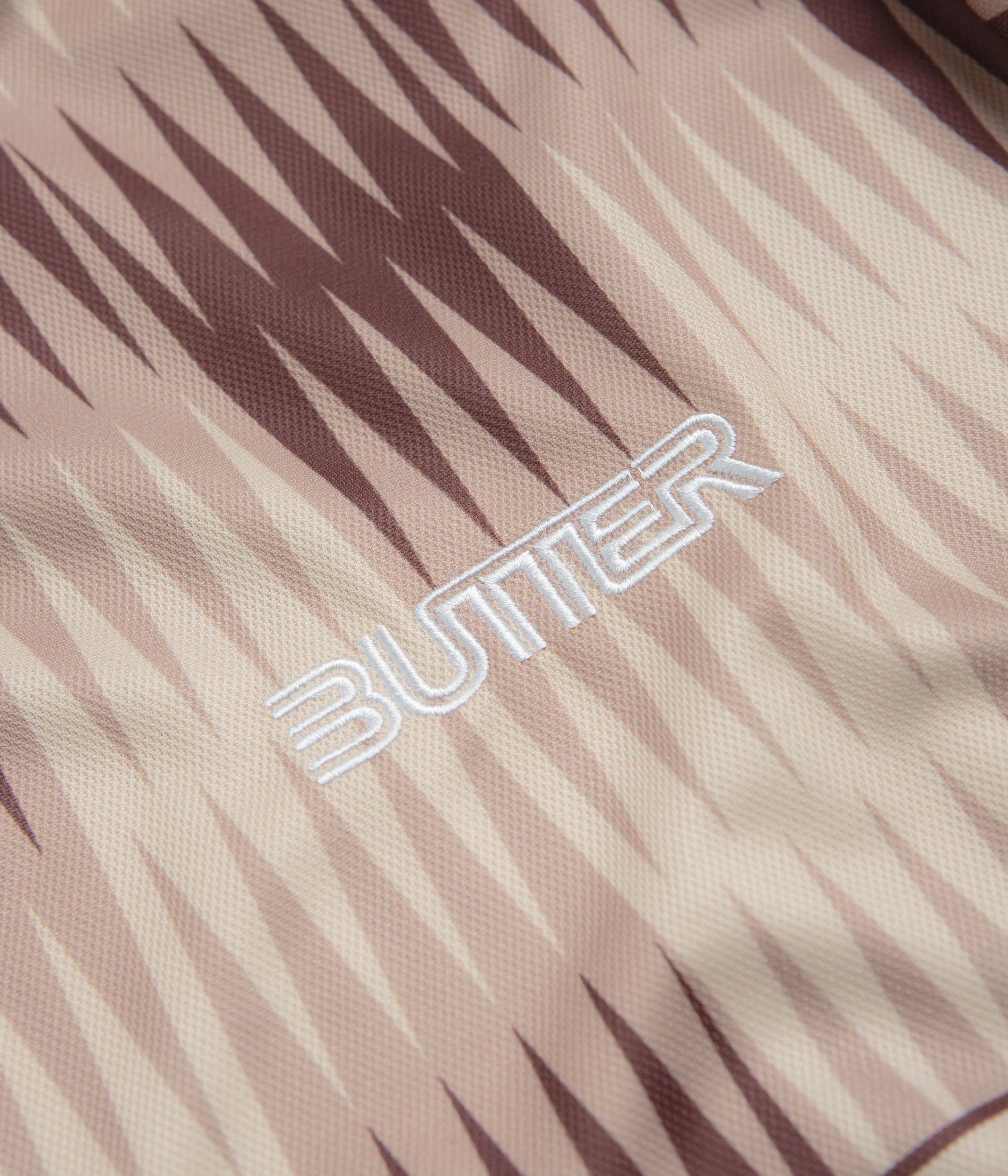 Butter Goods x Umbro Optical Jersey - Brown / Taupe - Image 2