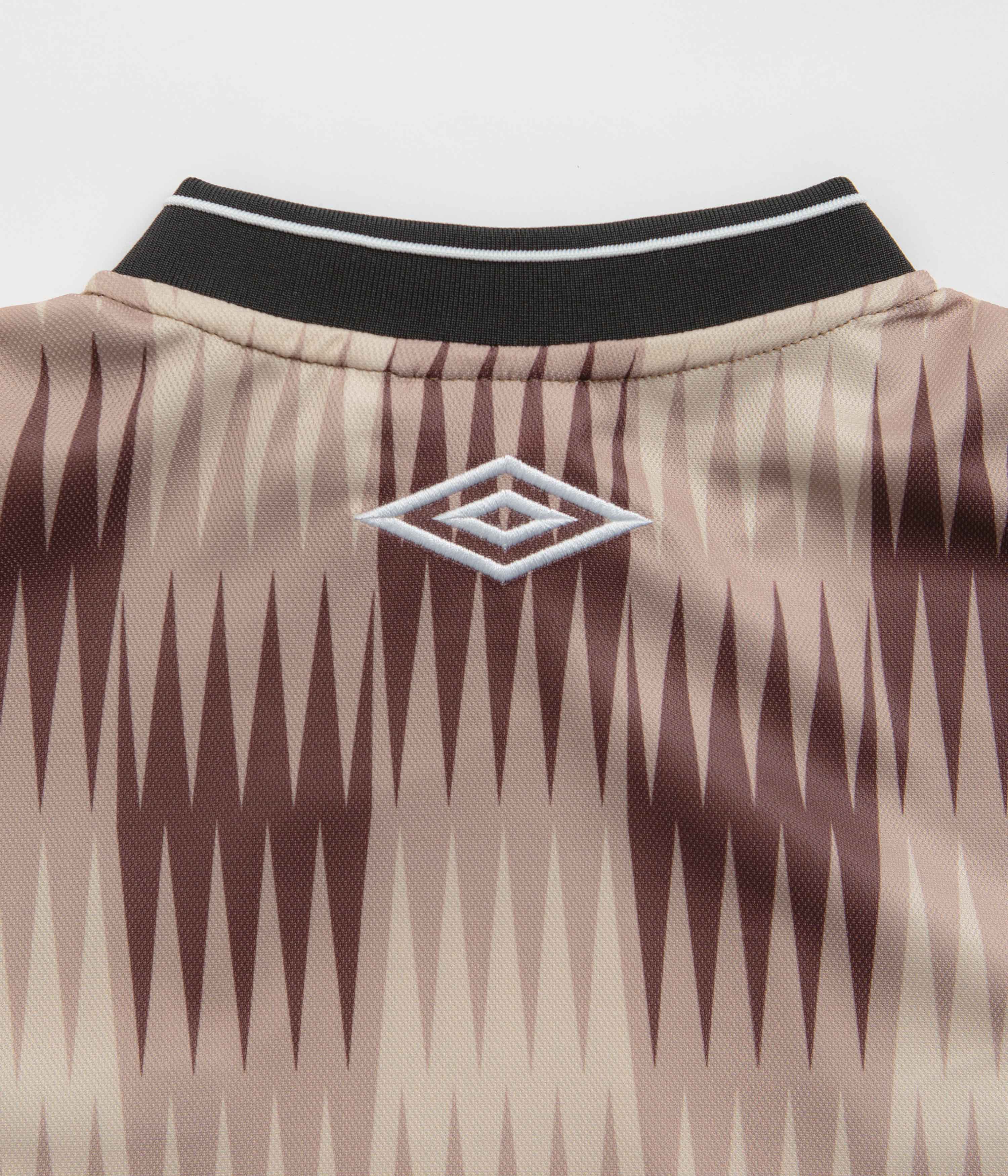 Butter Goods x Umbro Optical Jersey - Brown / Taupe - Image 5