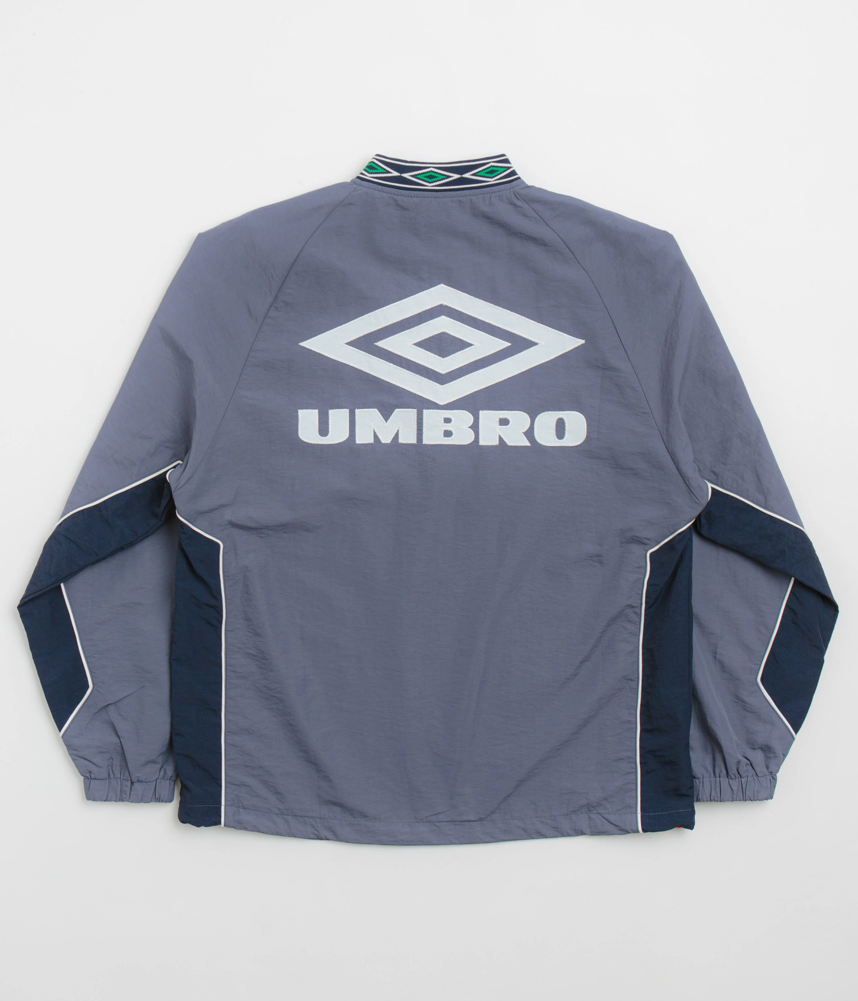 Butter Goods x Umbro Training Sweatshirt - Slate / Navy - Image 2