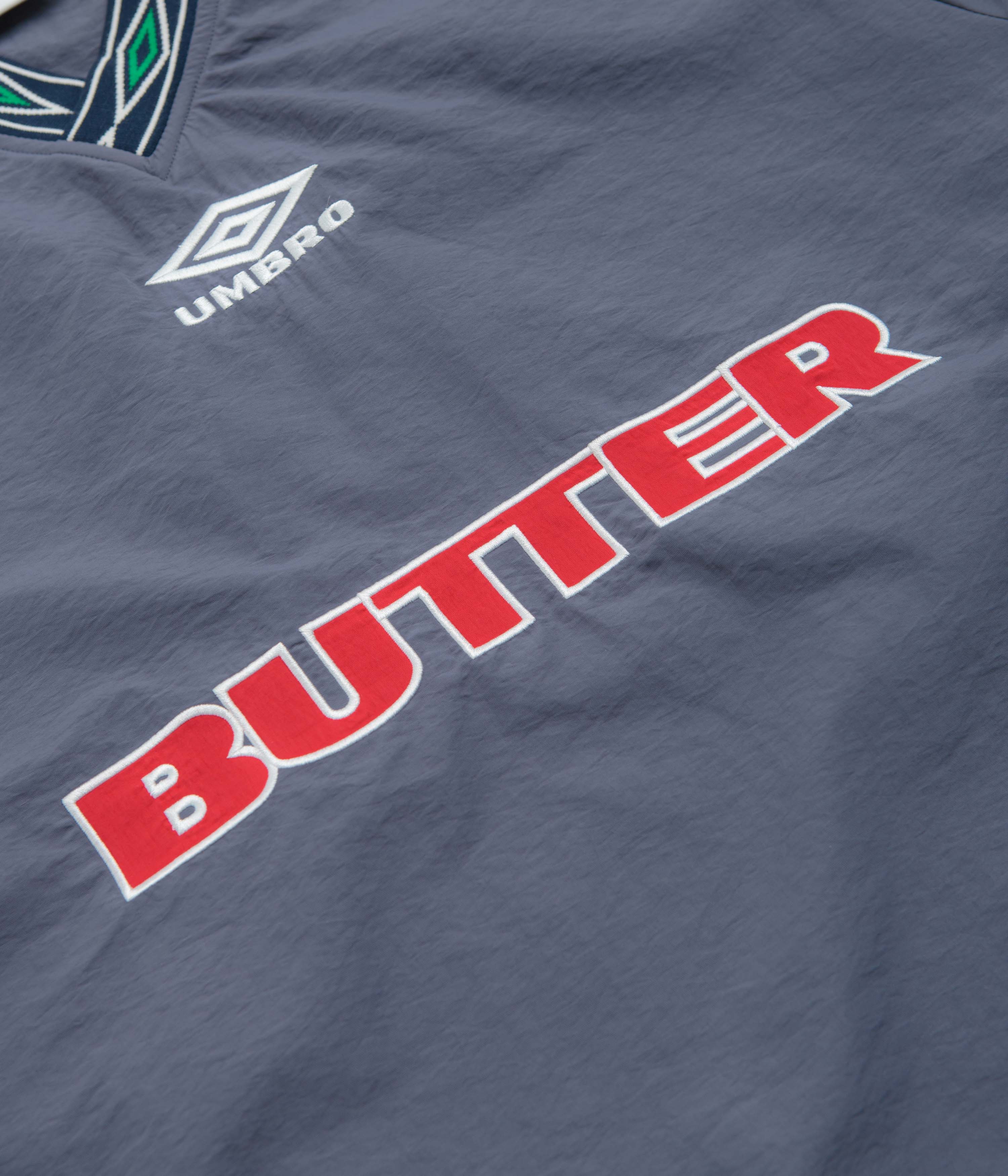 Butter Goods x Umbro Training Sweatshirt - Slate / Navy - Image 5
