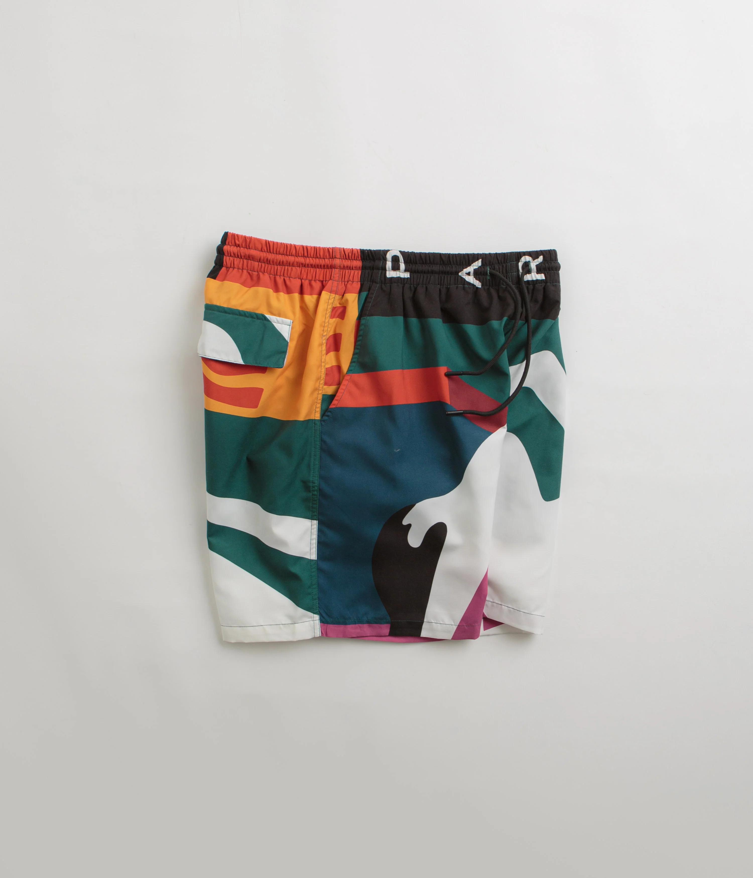 by Parra Beached In White Swim Shorts - Multi - Image 2