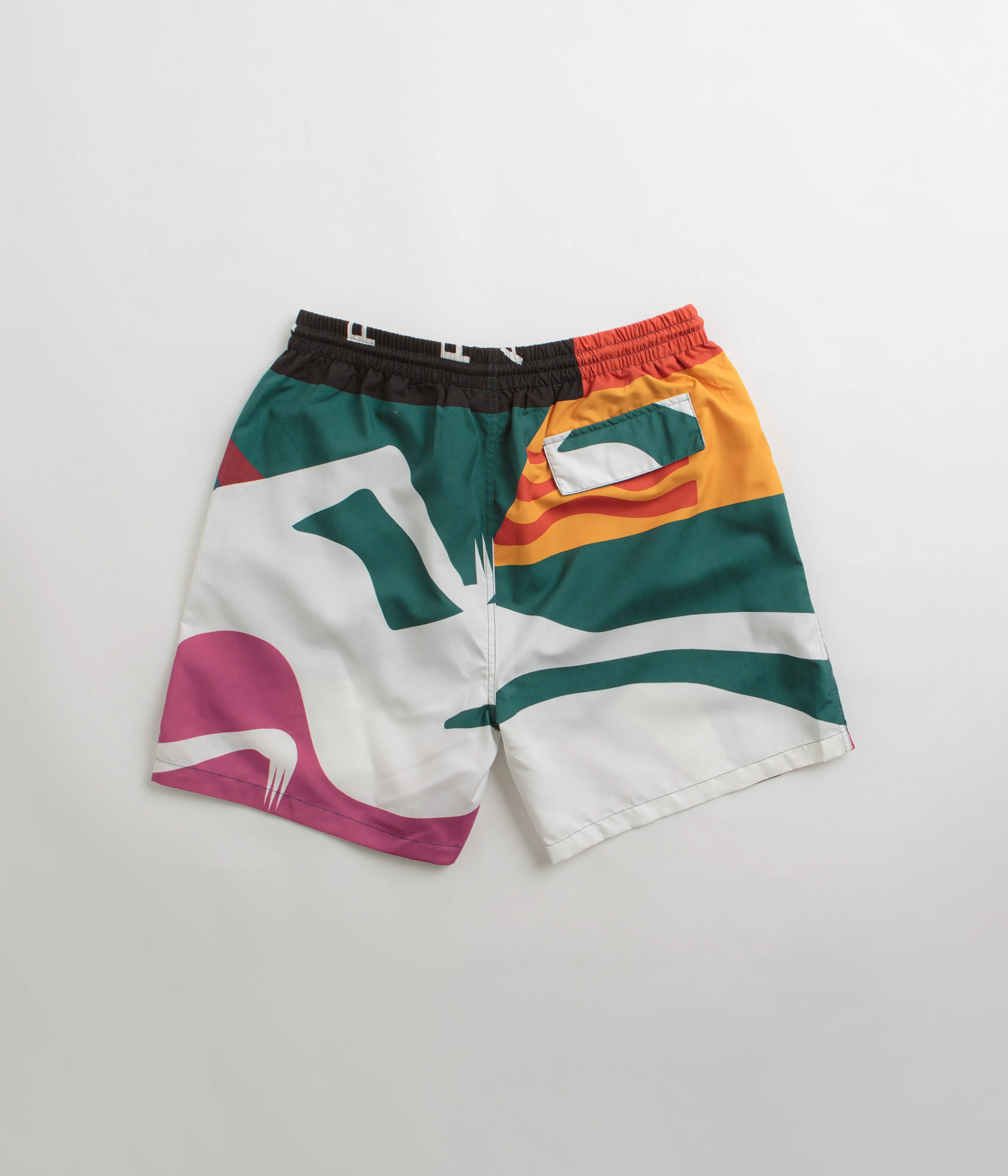 by Parra Beached In White Swim Shorts - Multi - Image 3