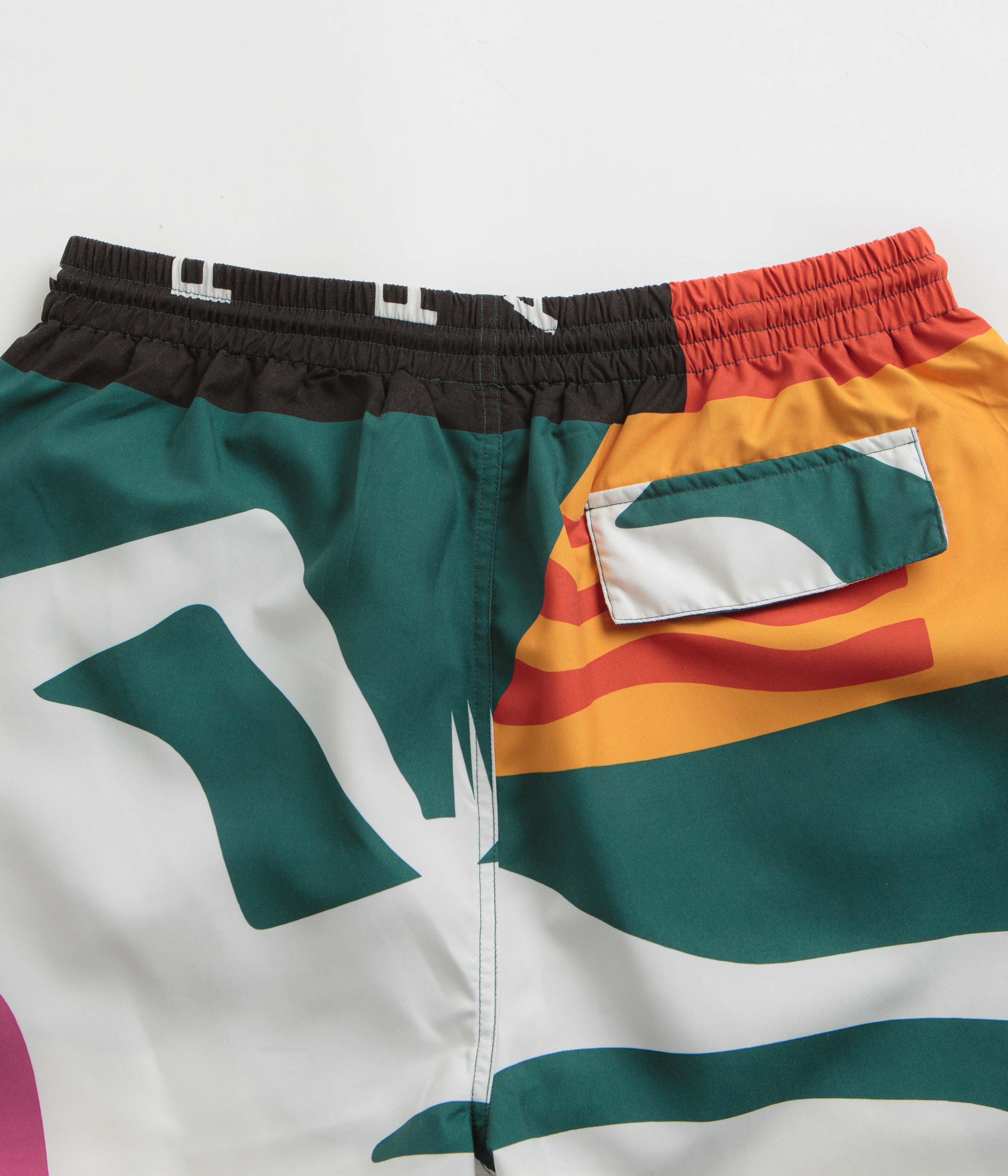 by Parra Beached In White Swim Shorts - Multi - Image 6