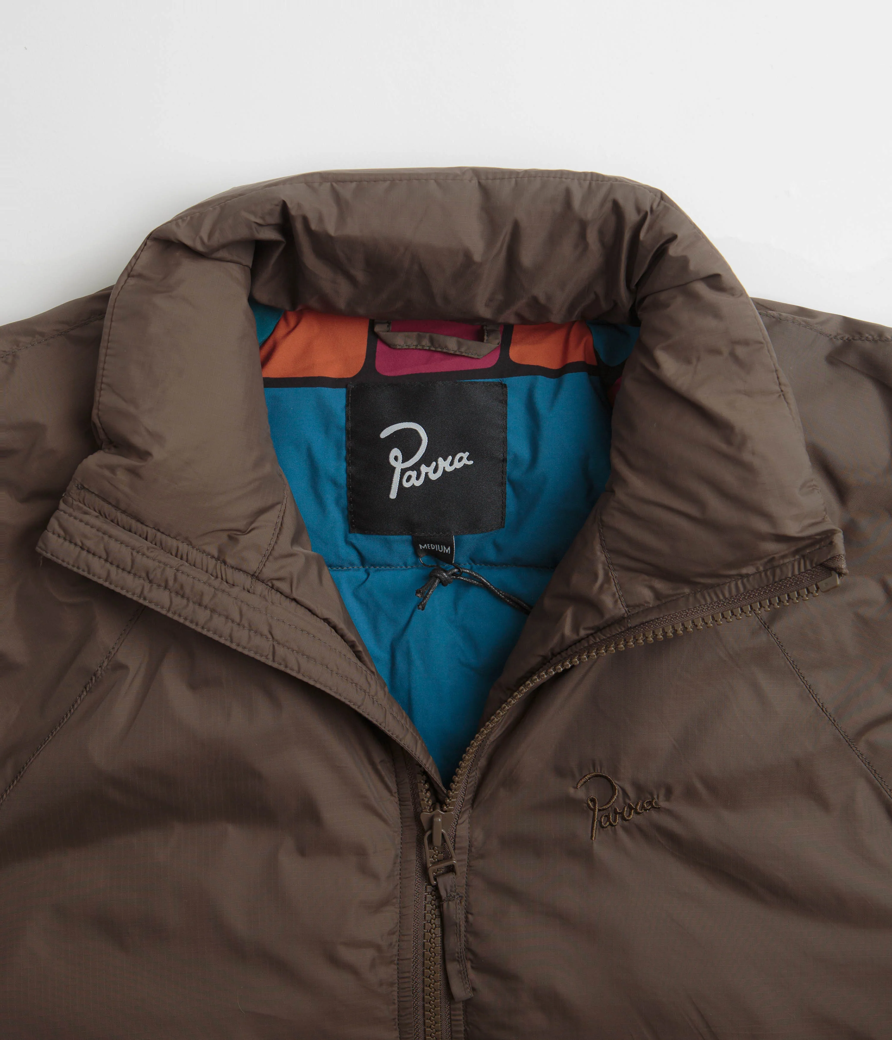 by Parra Canyons All Over Jacket - Coffee Brown - Image 6