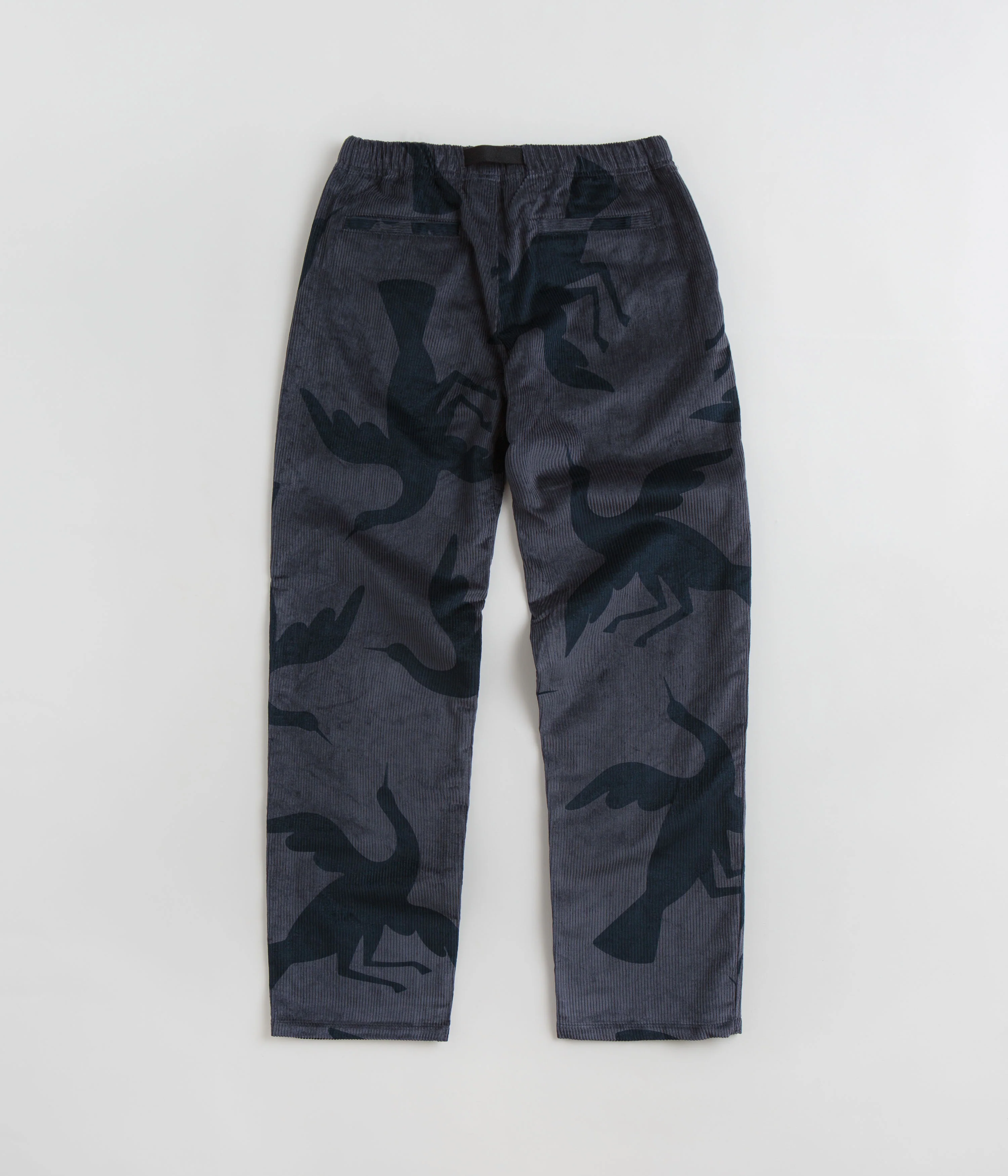 by Parra Clipped Wings Corduroy Pants - Greyish Blue - Image 3