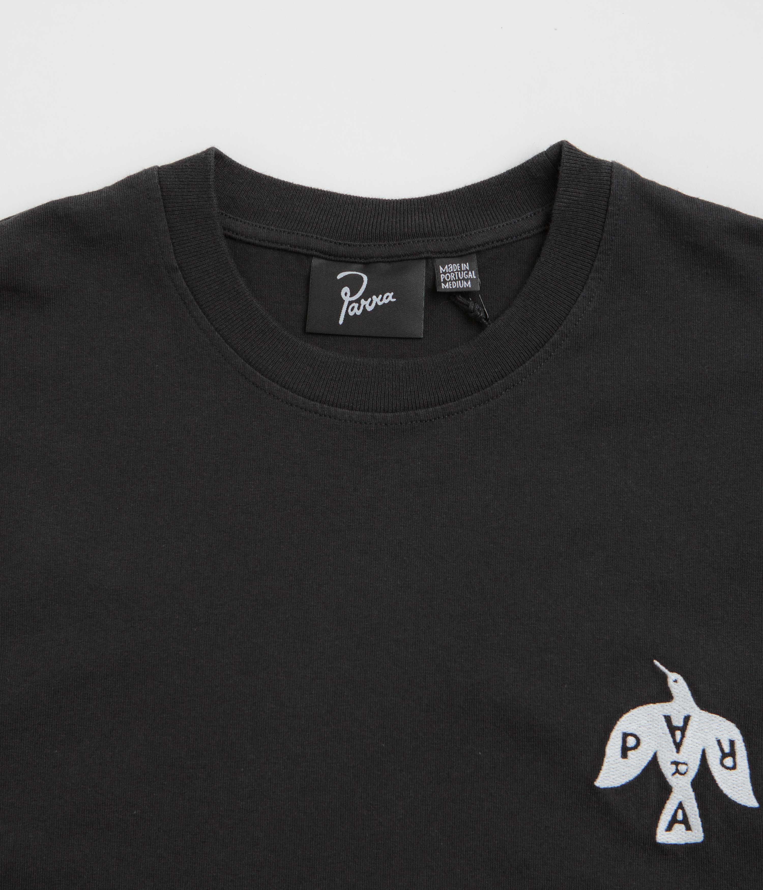 by Parra Crow Logo T-Shirt - Black - Image 3
