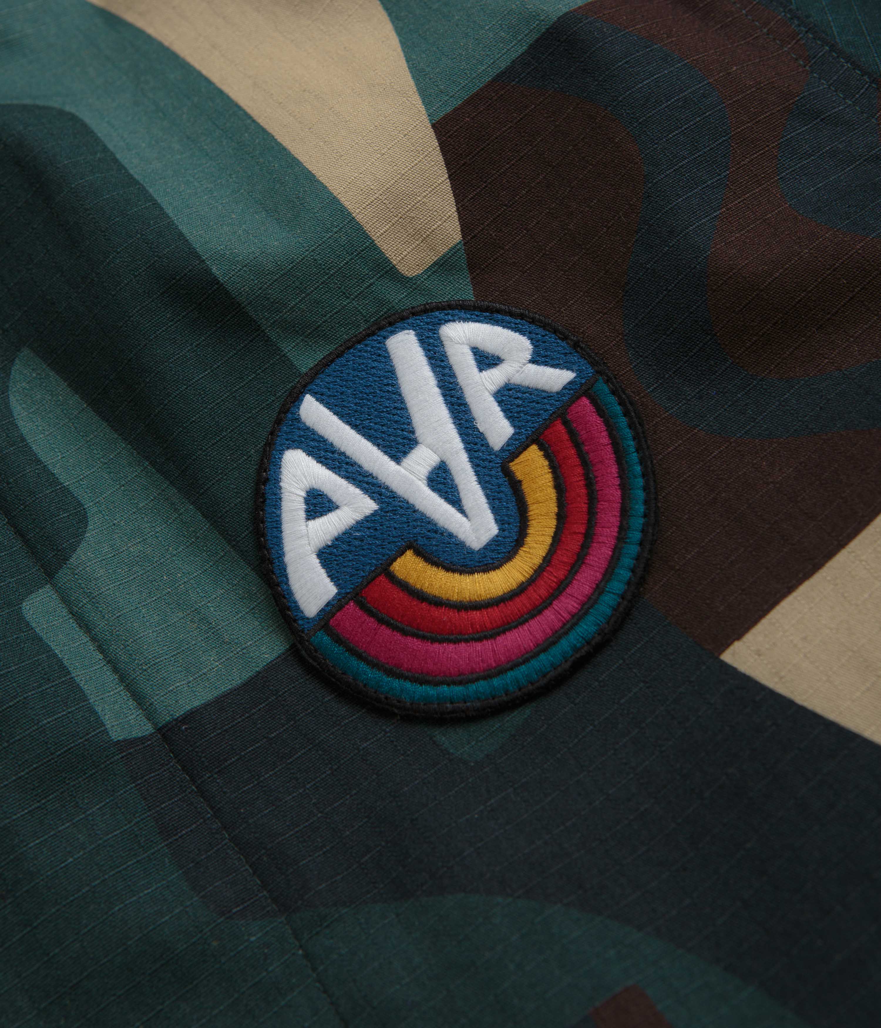 by Parra Distorted Camo Jacket - Green - Image 4