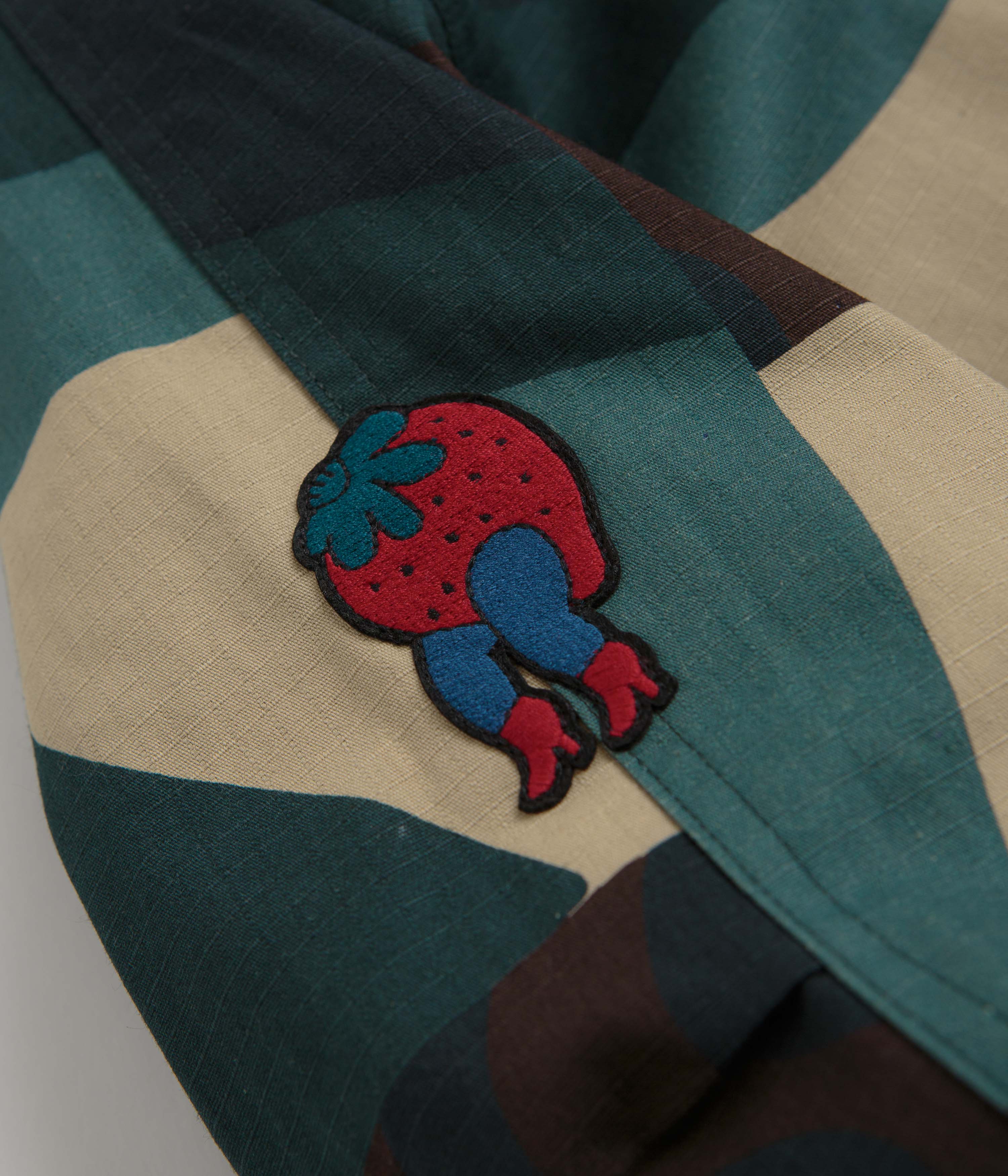 by Parra Distorted Camo Jacket - Green - Image 6