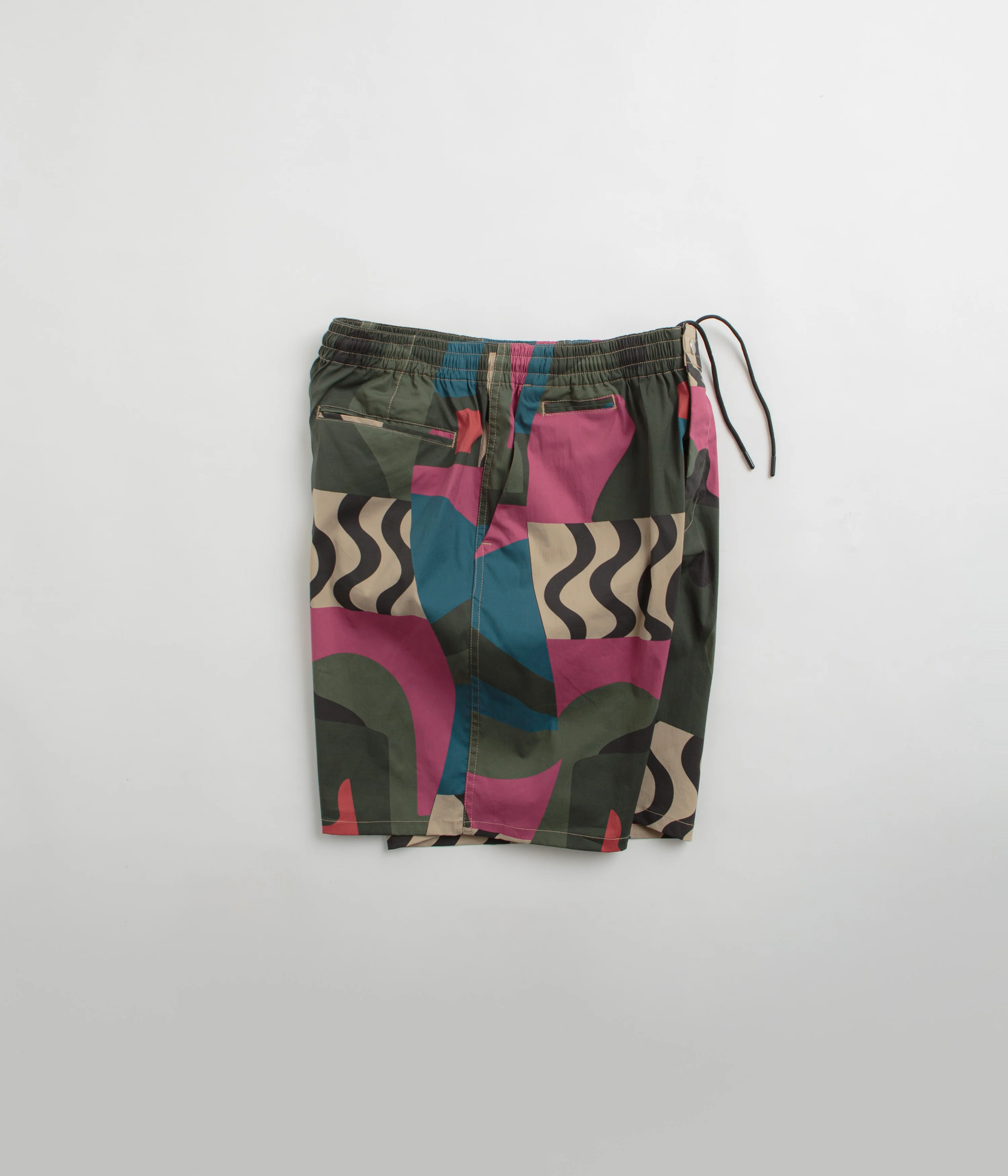 by Parra Distorted Camo Shorts - Pink - Image 2