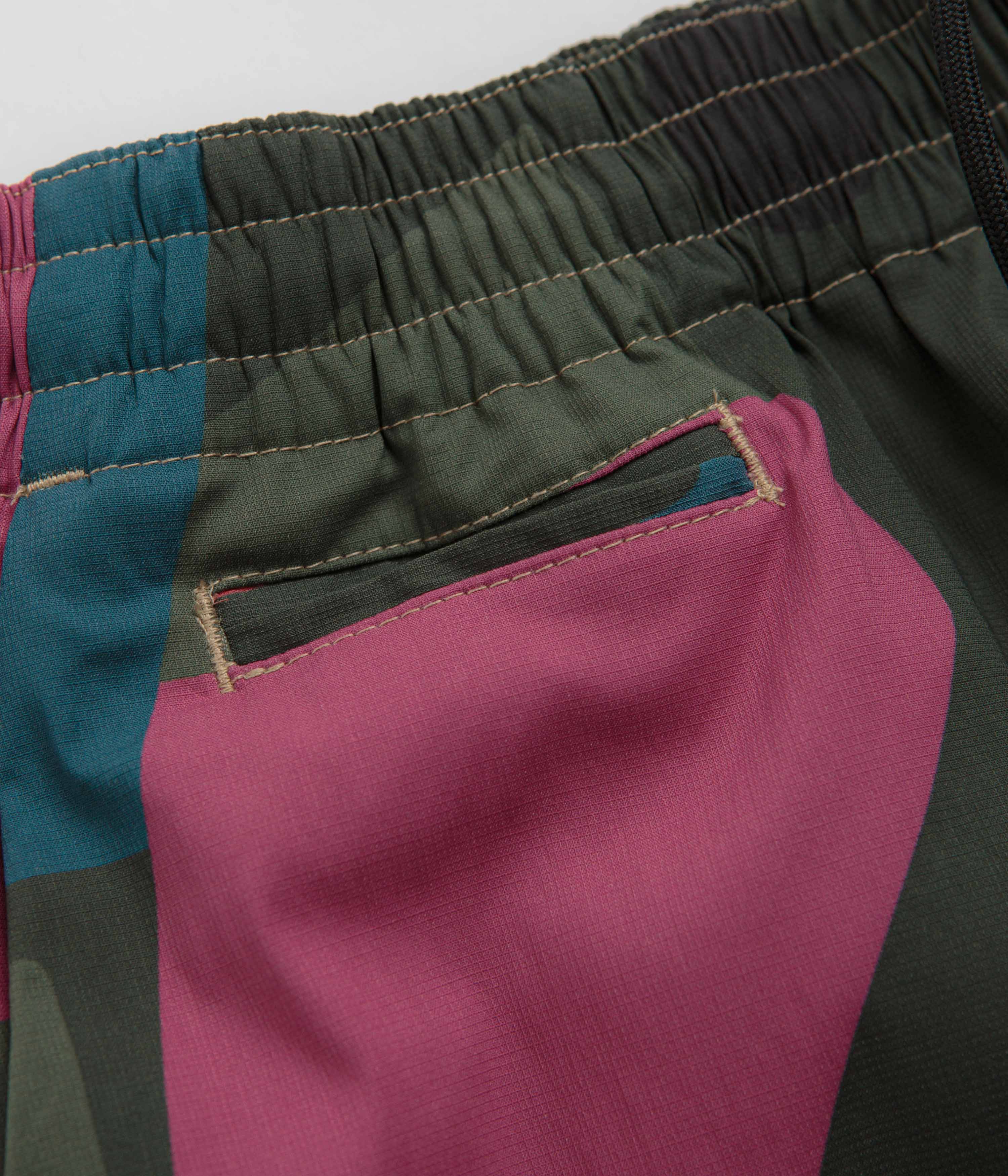 by Parra Distorted Camo Shorts - Pink - Image 5