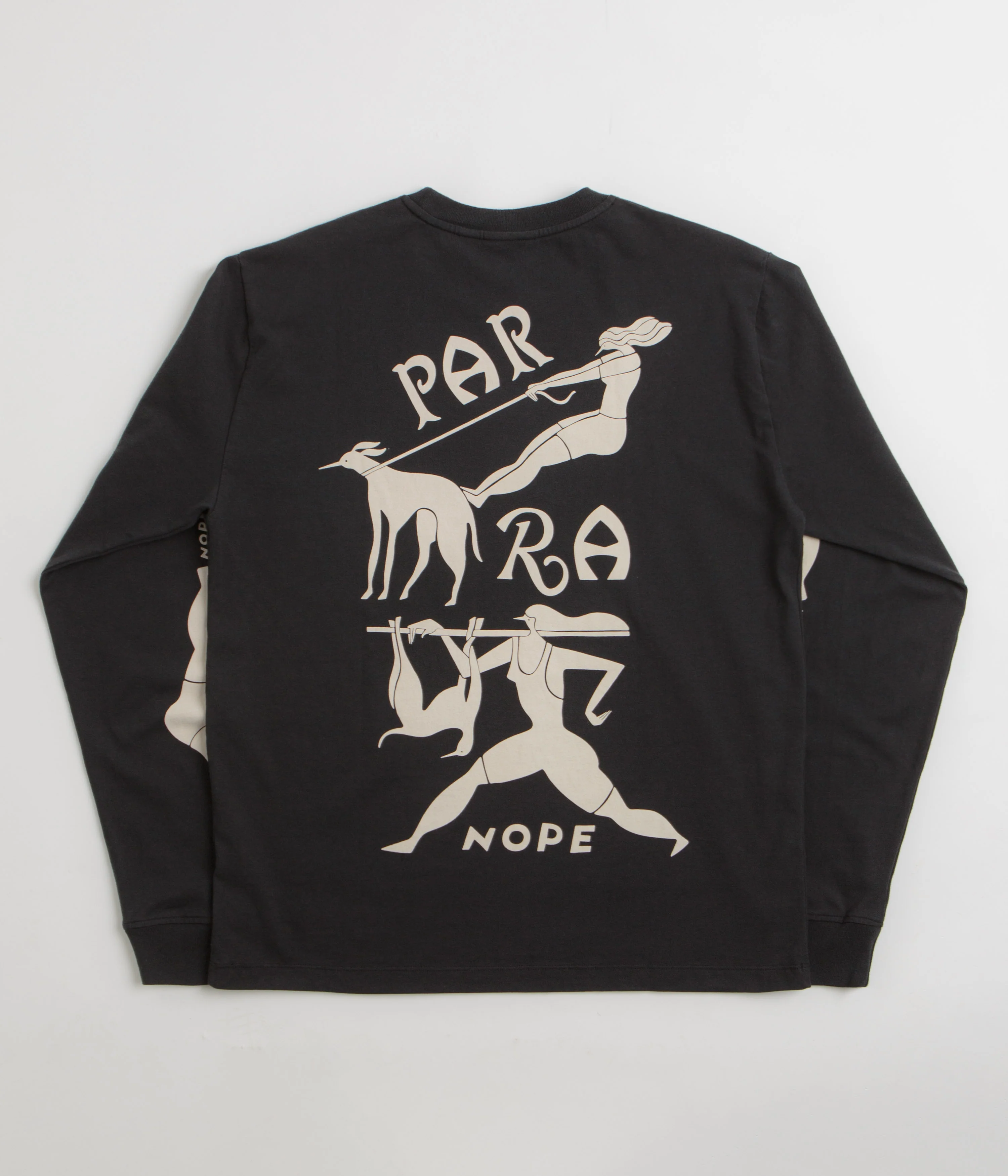 by Parra Dog Training Long Sleeve T-Shirt - Black - Image 2