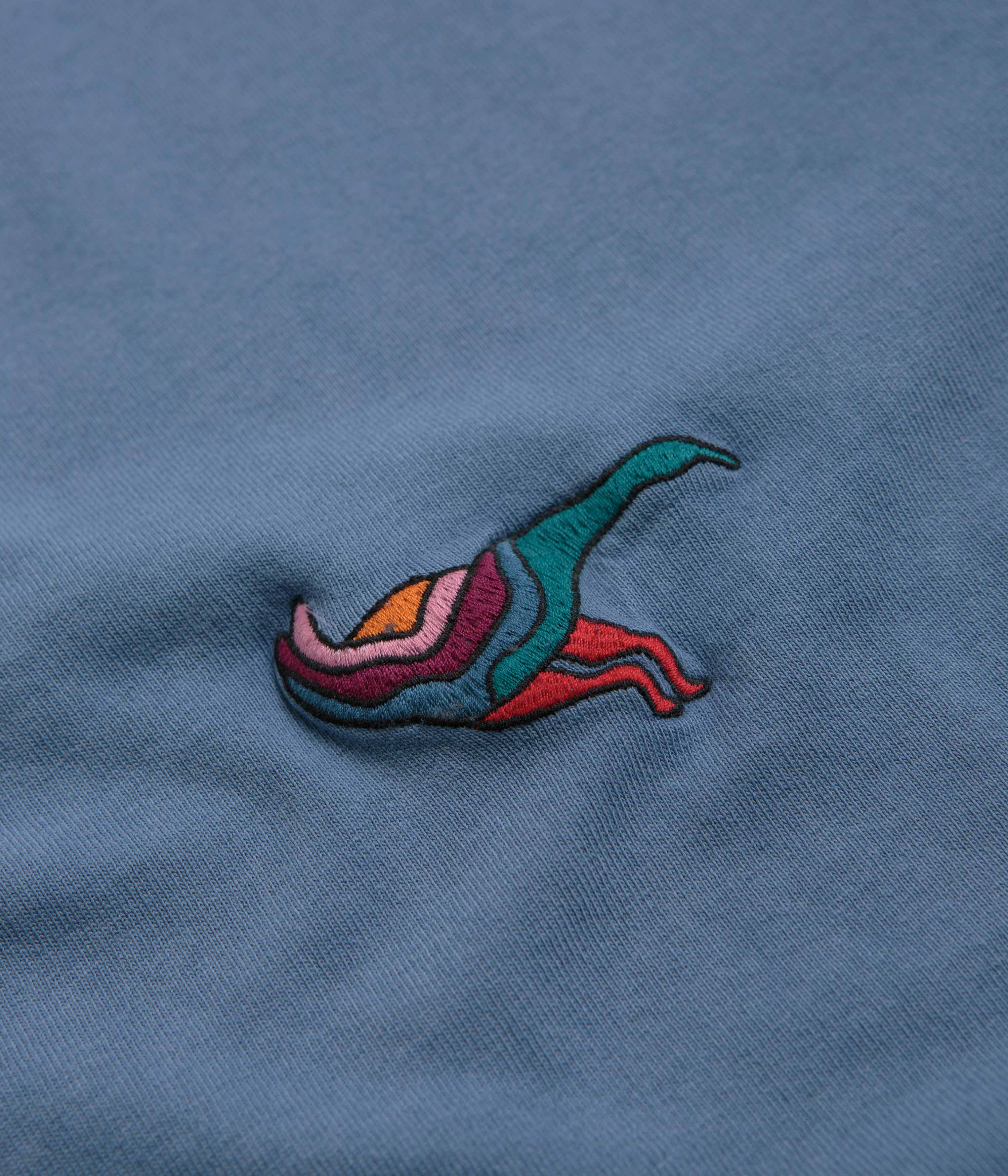 by Parra Duck Attack T-Shirt - Blue - Image 2