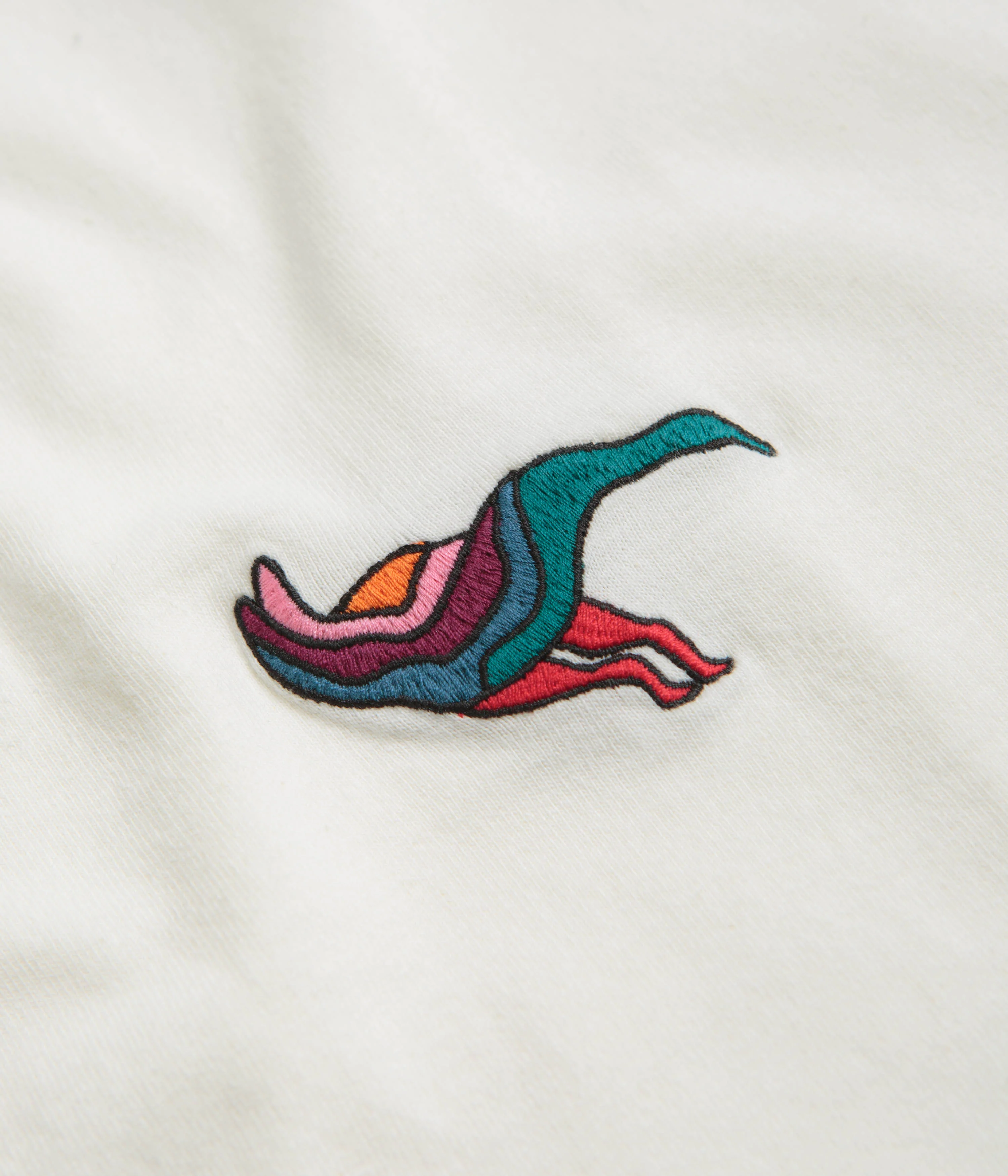 by Parra Duck Attack T-Shirt - Off White - Image 2