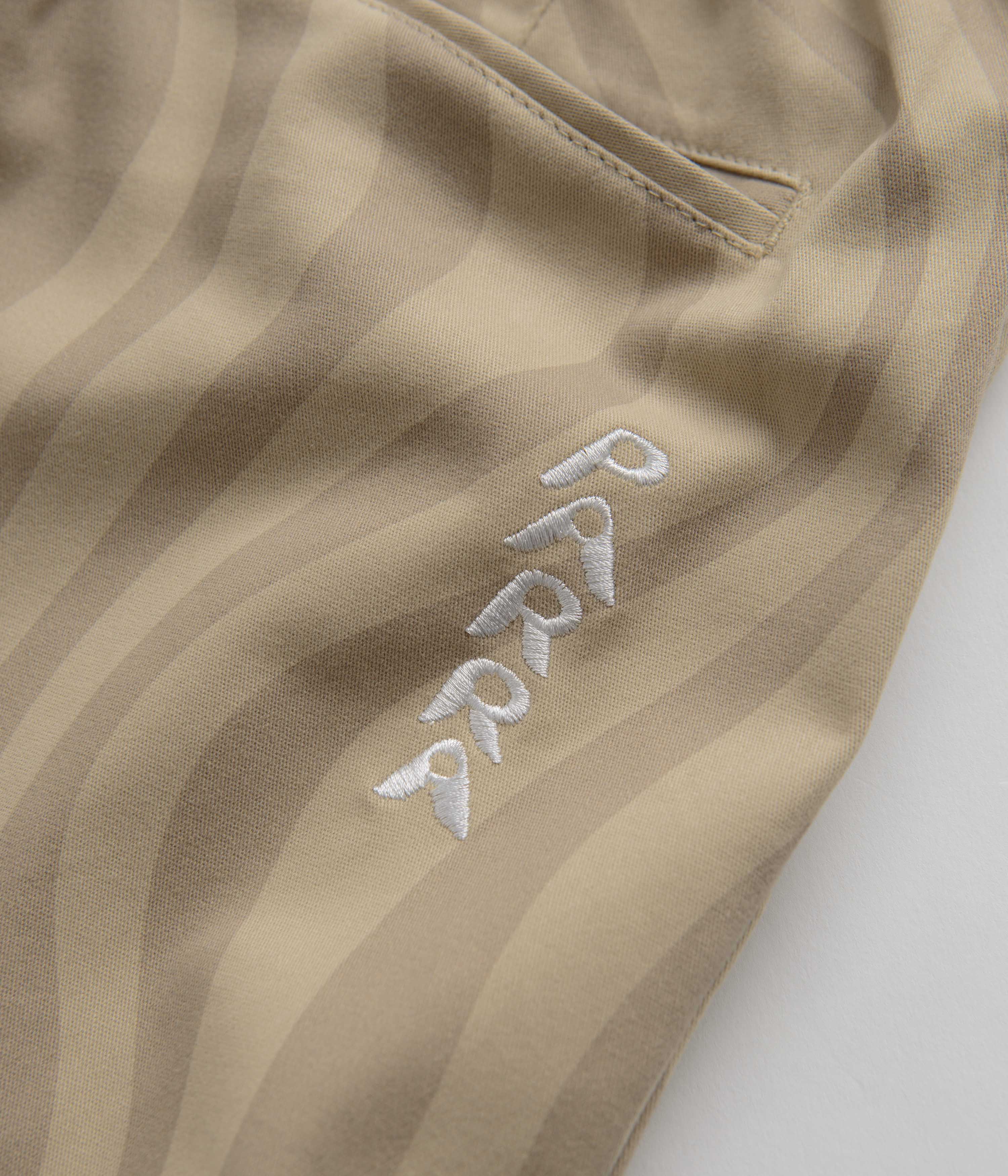 by Parra Flowing Stripes Pants - Tan - Image 7