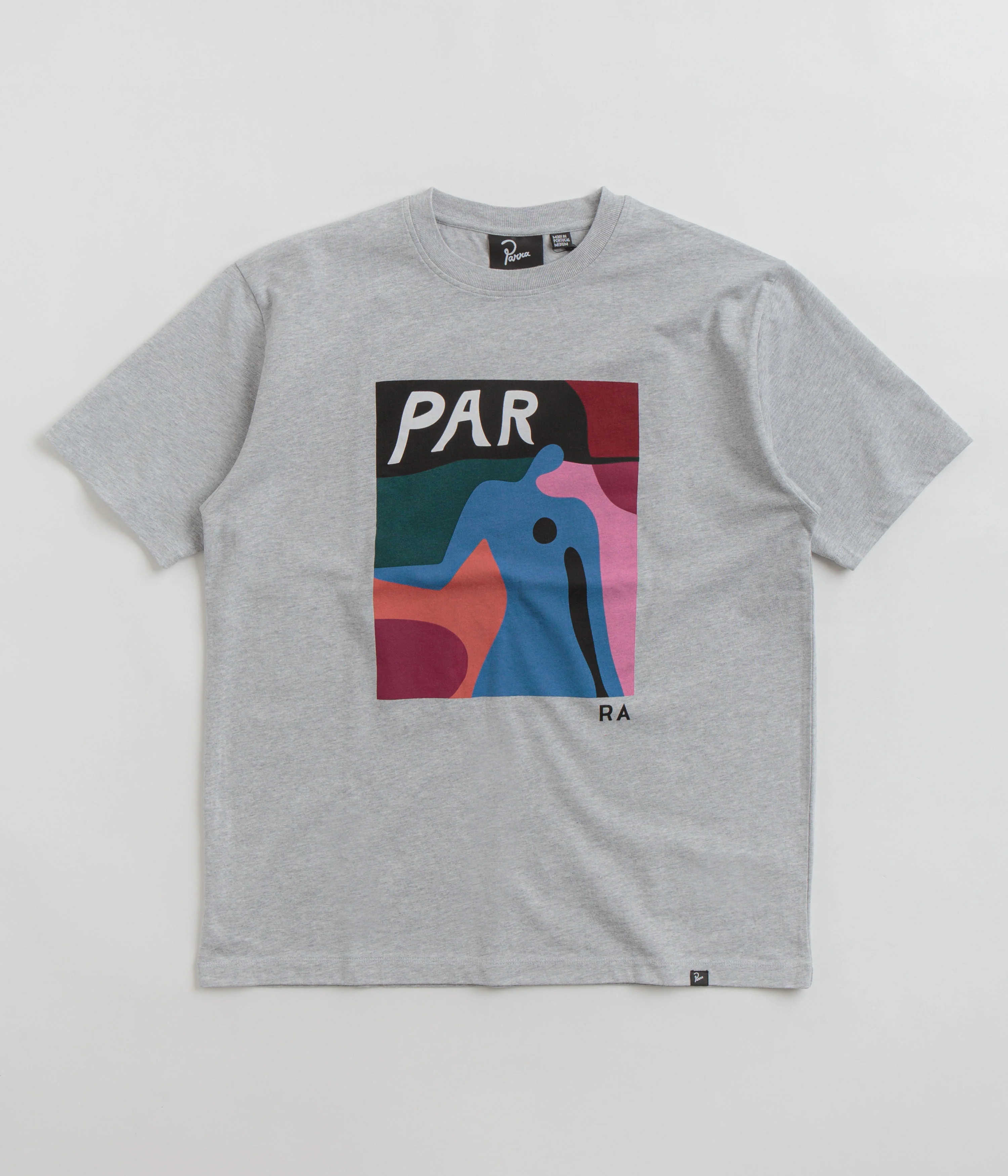 by Parra Ghost Caves T-Shirt - Heather Grey