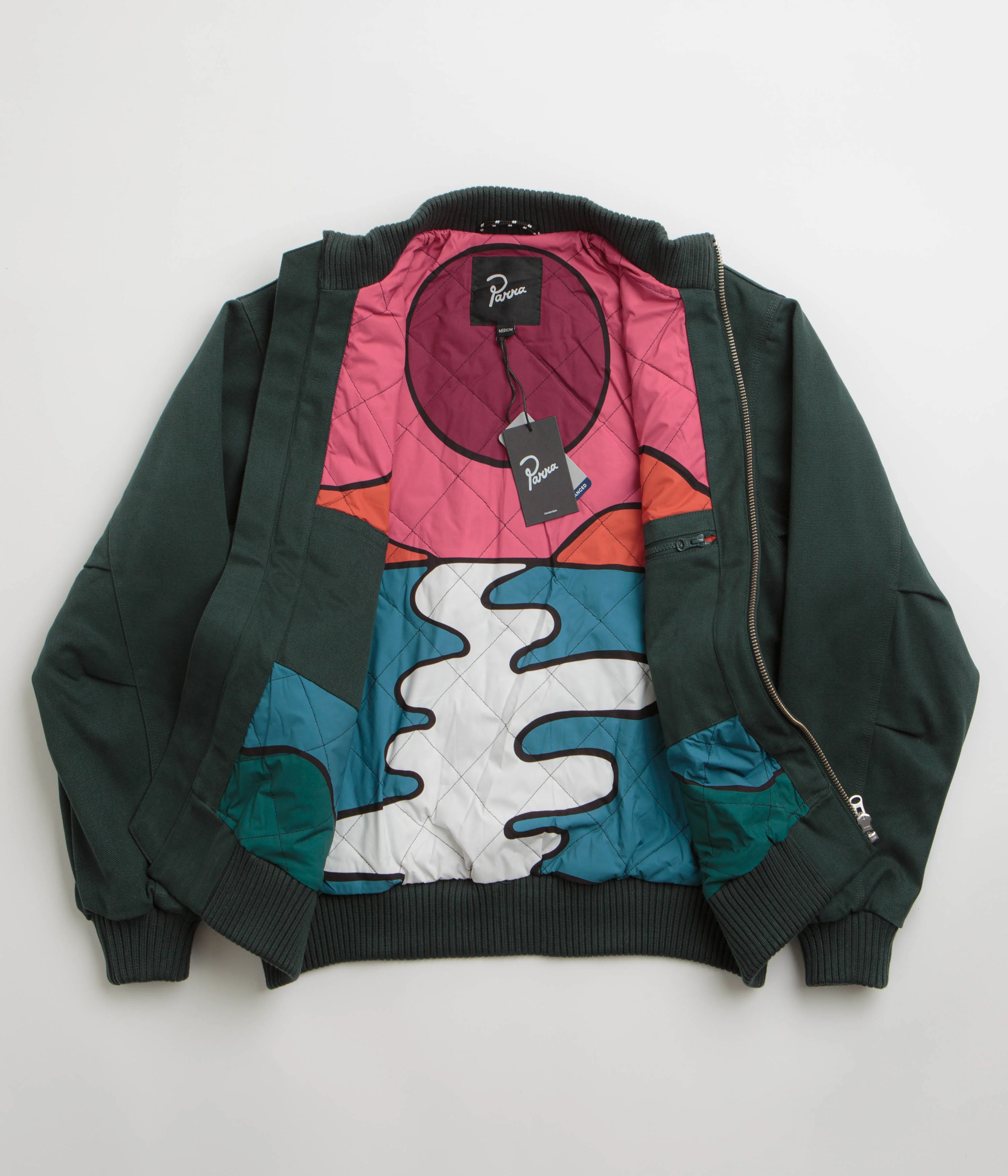 by Parra Inspiration Point Jacket - Pine Green - Image 2