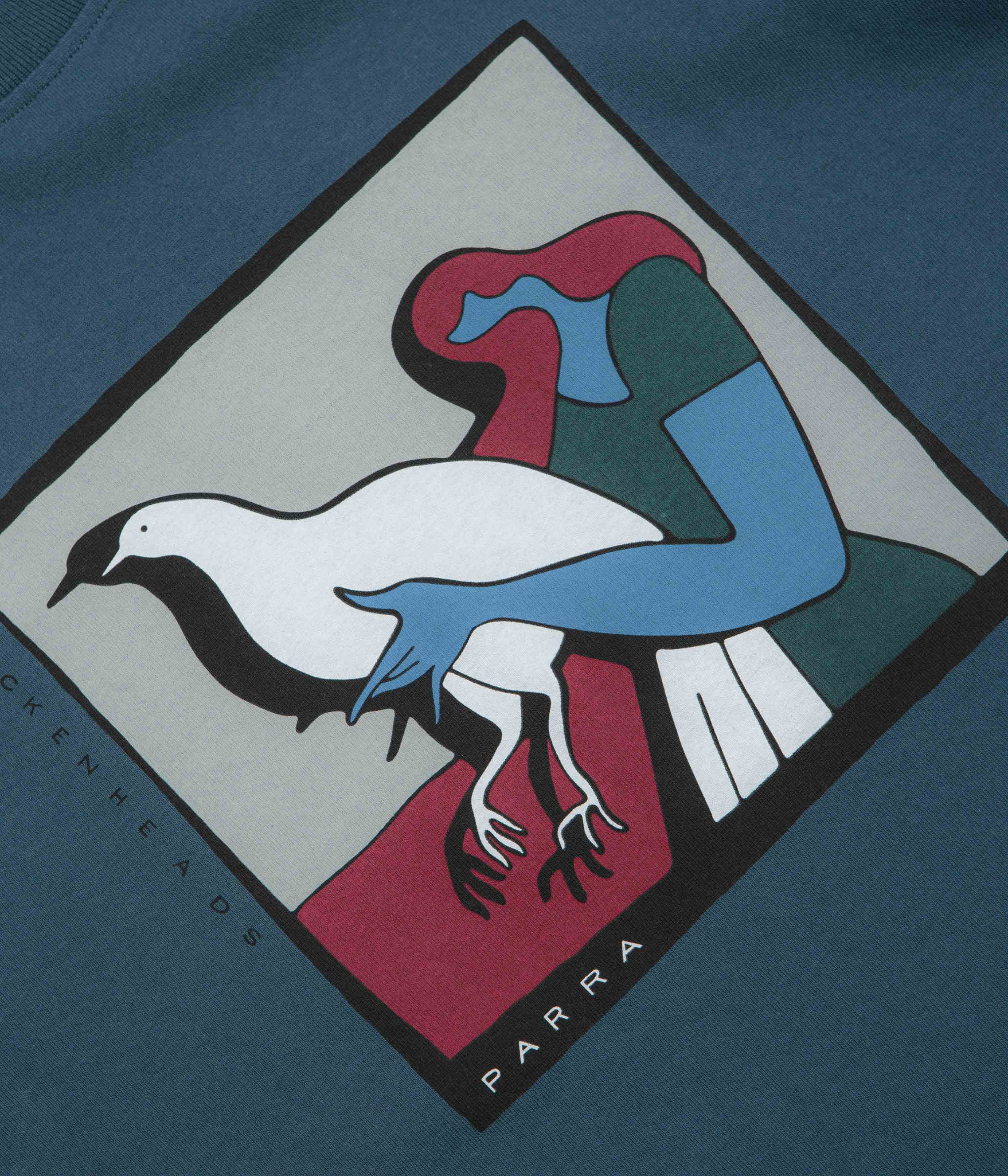 by Parra Look At It T-Shirt - Dark Blue - Image 2