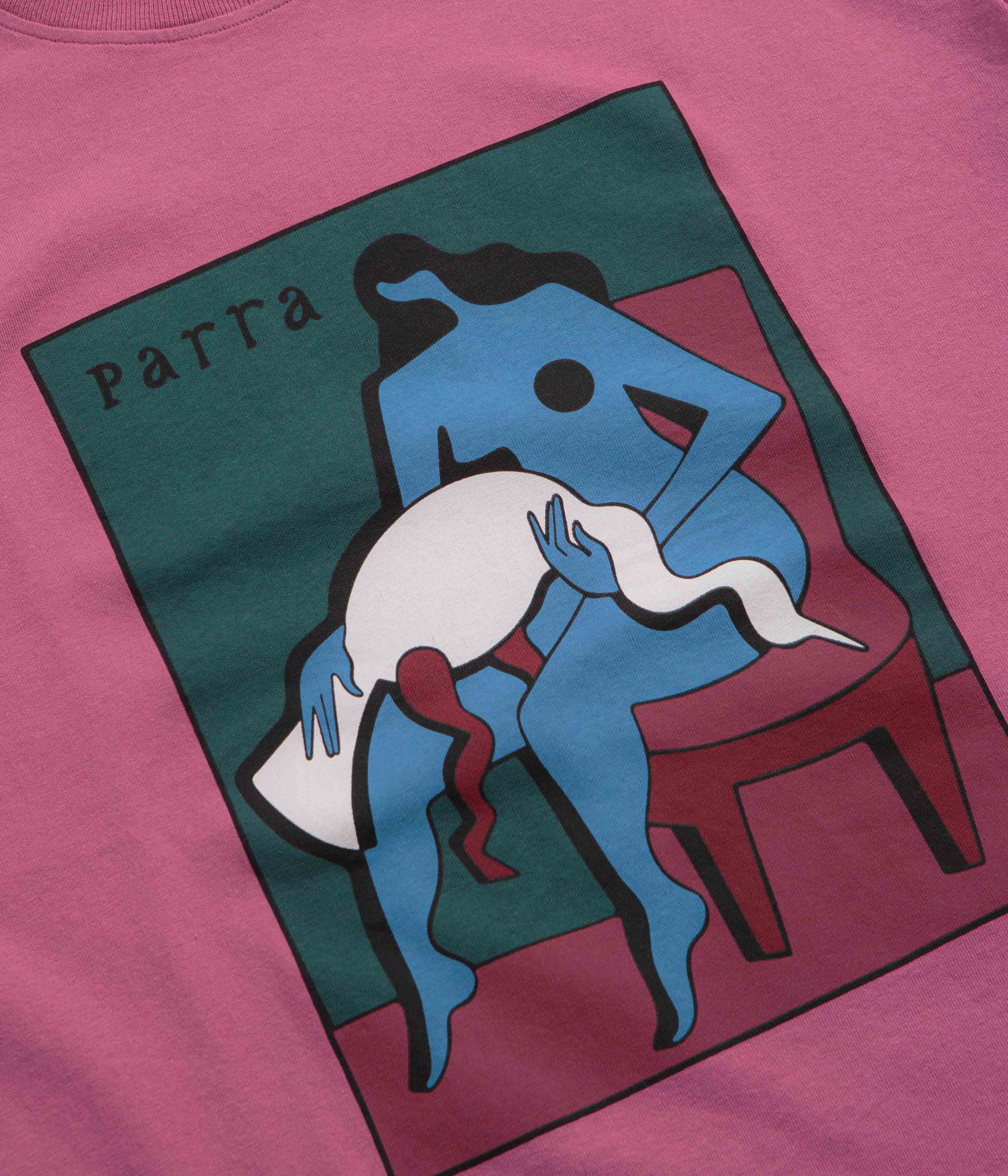 by Parra My Dear Swan T-Shirt - Pink - Image 3