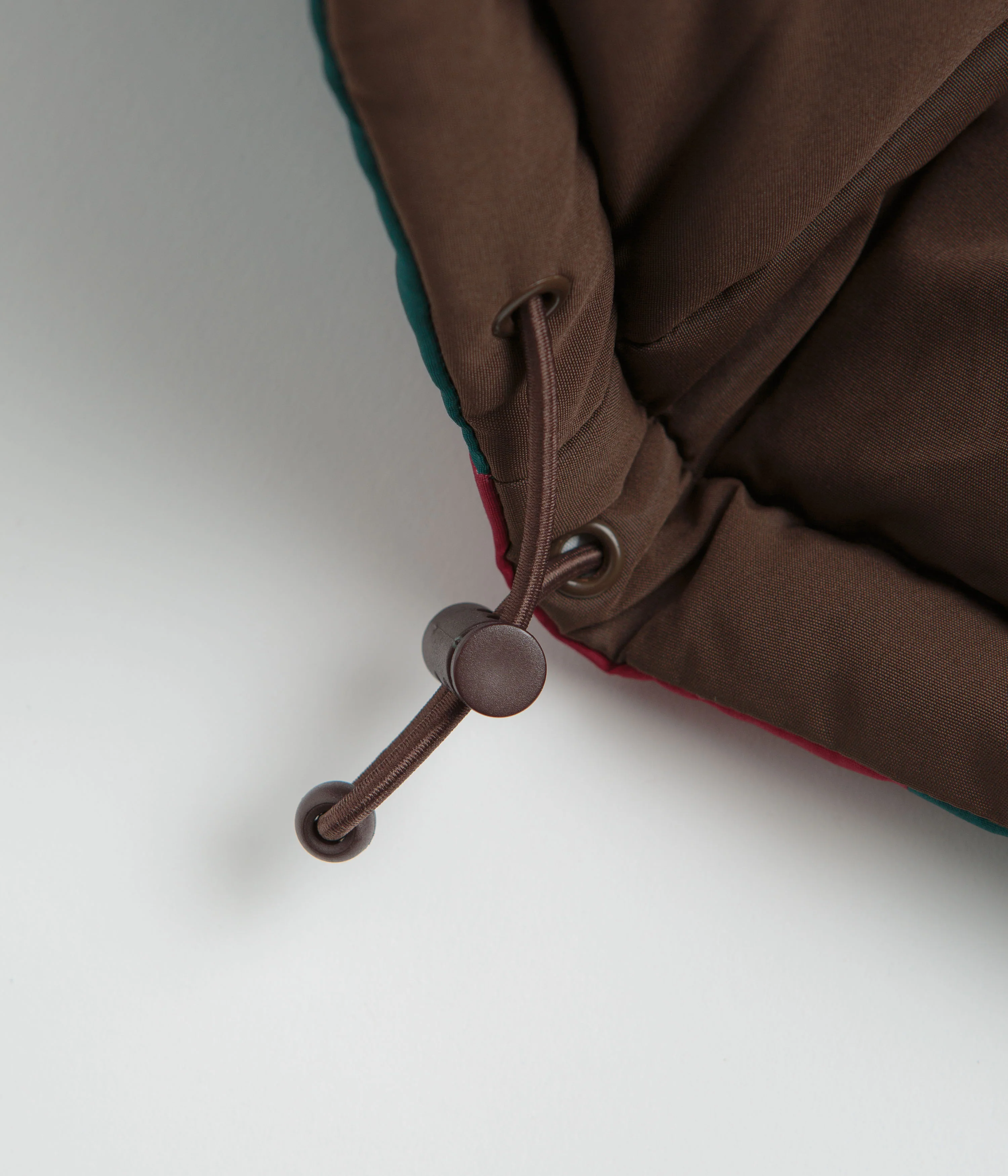 by Parra Protect The Sun Reversible Puffer Jacket - Brown - Image 9