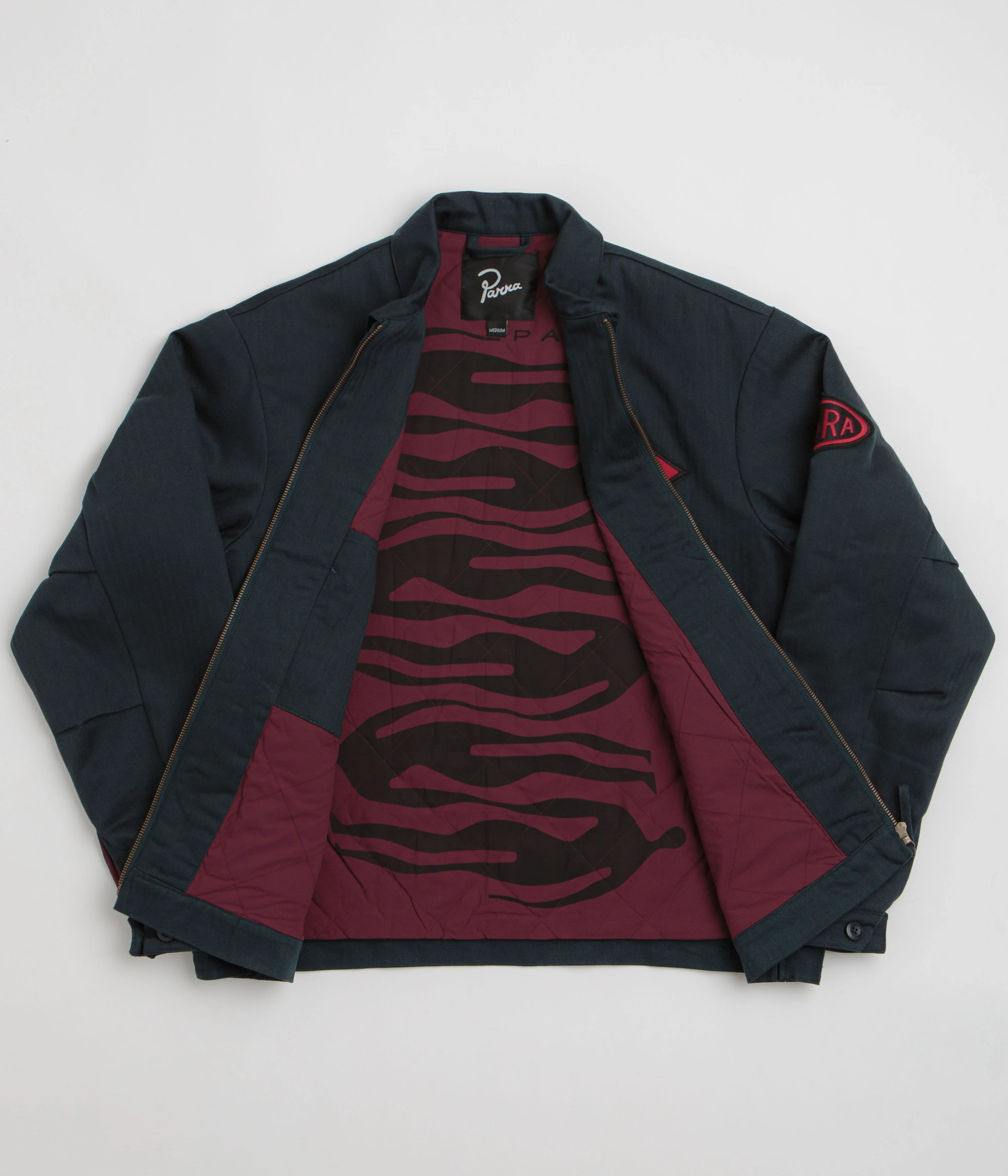 by Parra Pumping Gas Jacket - Navy Blue - Image 2