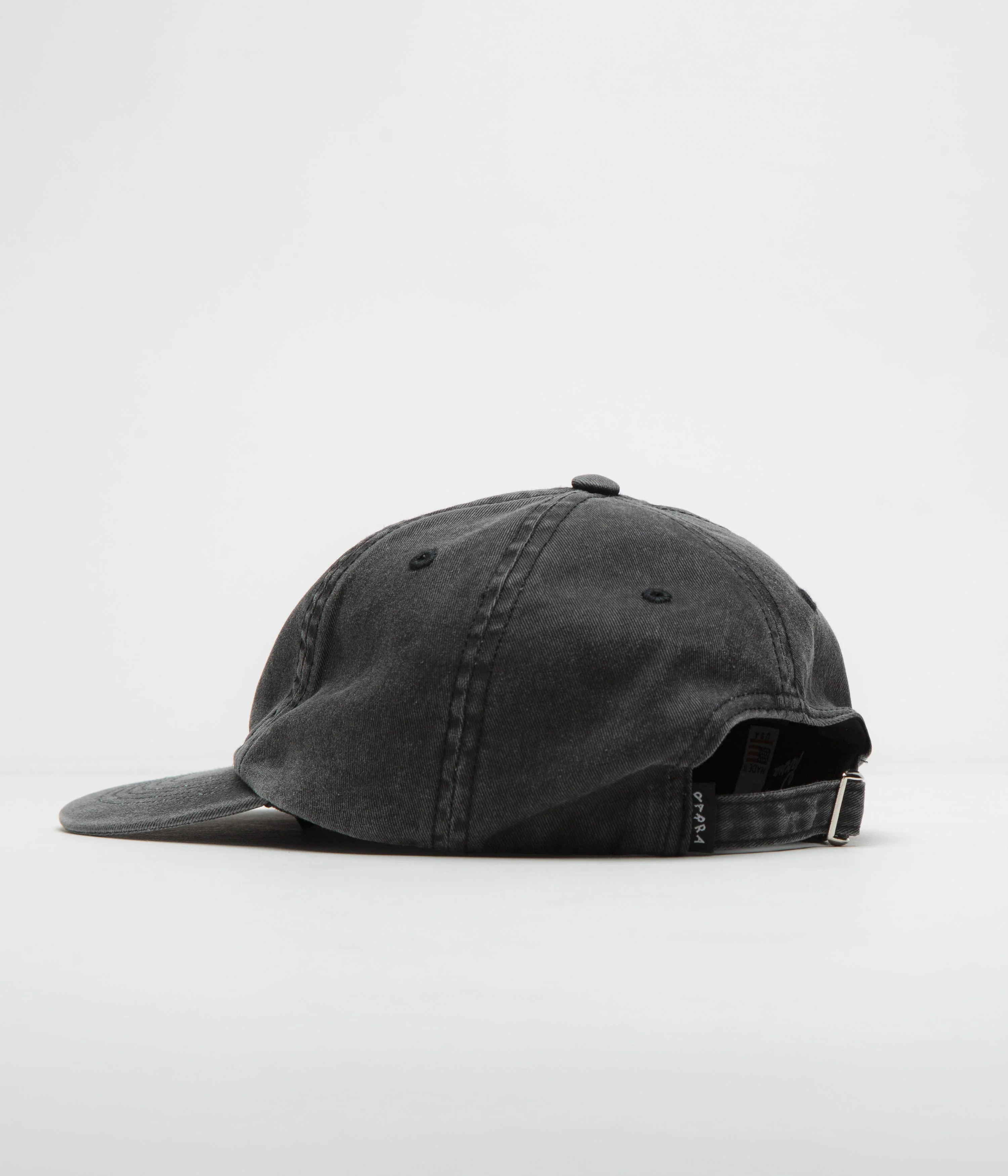 by Parra Scripted Cap - Washed Black - Image 3