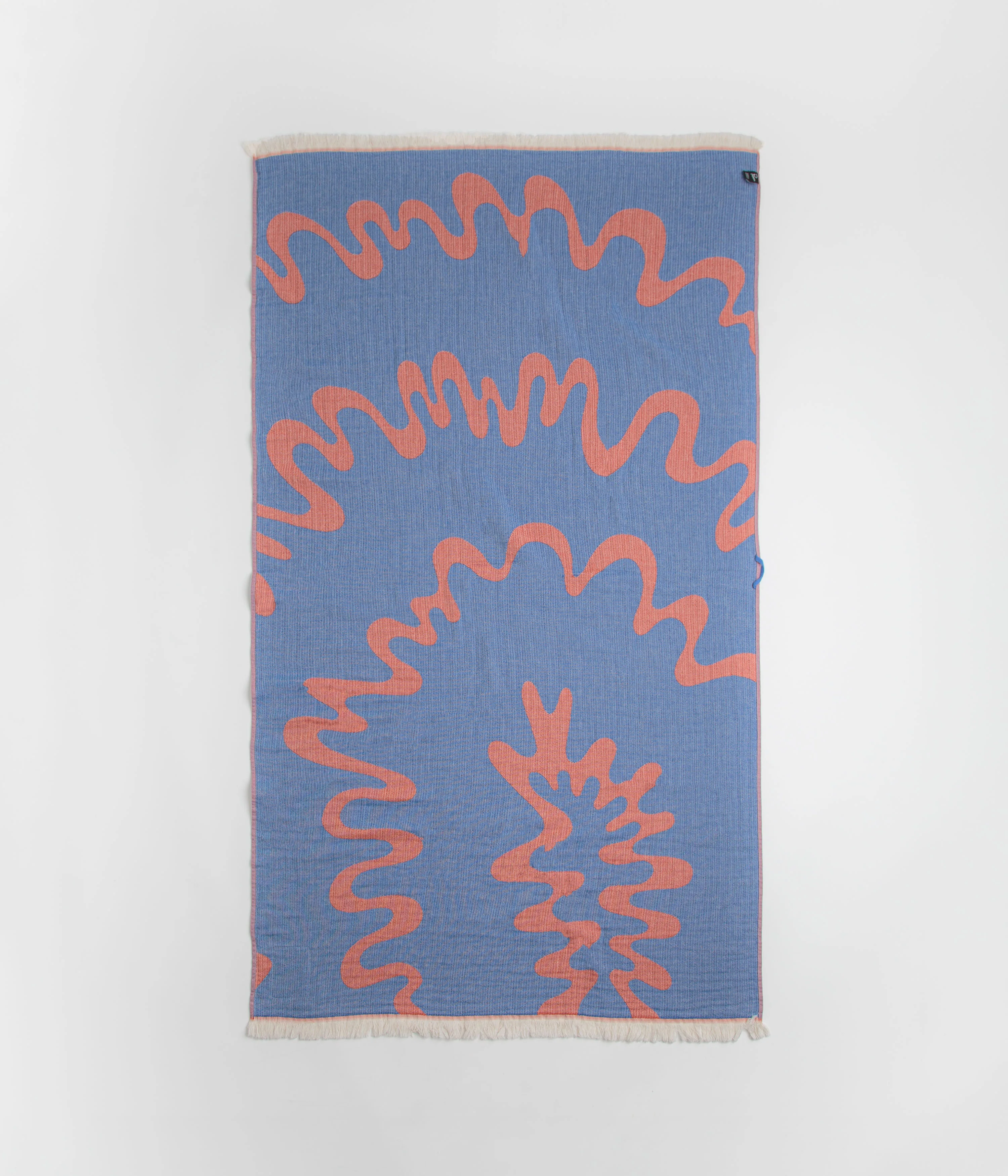 by Parra Splashed Hammam Beach Towel - Orange - Image 2