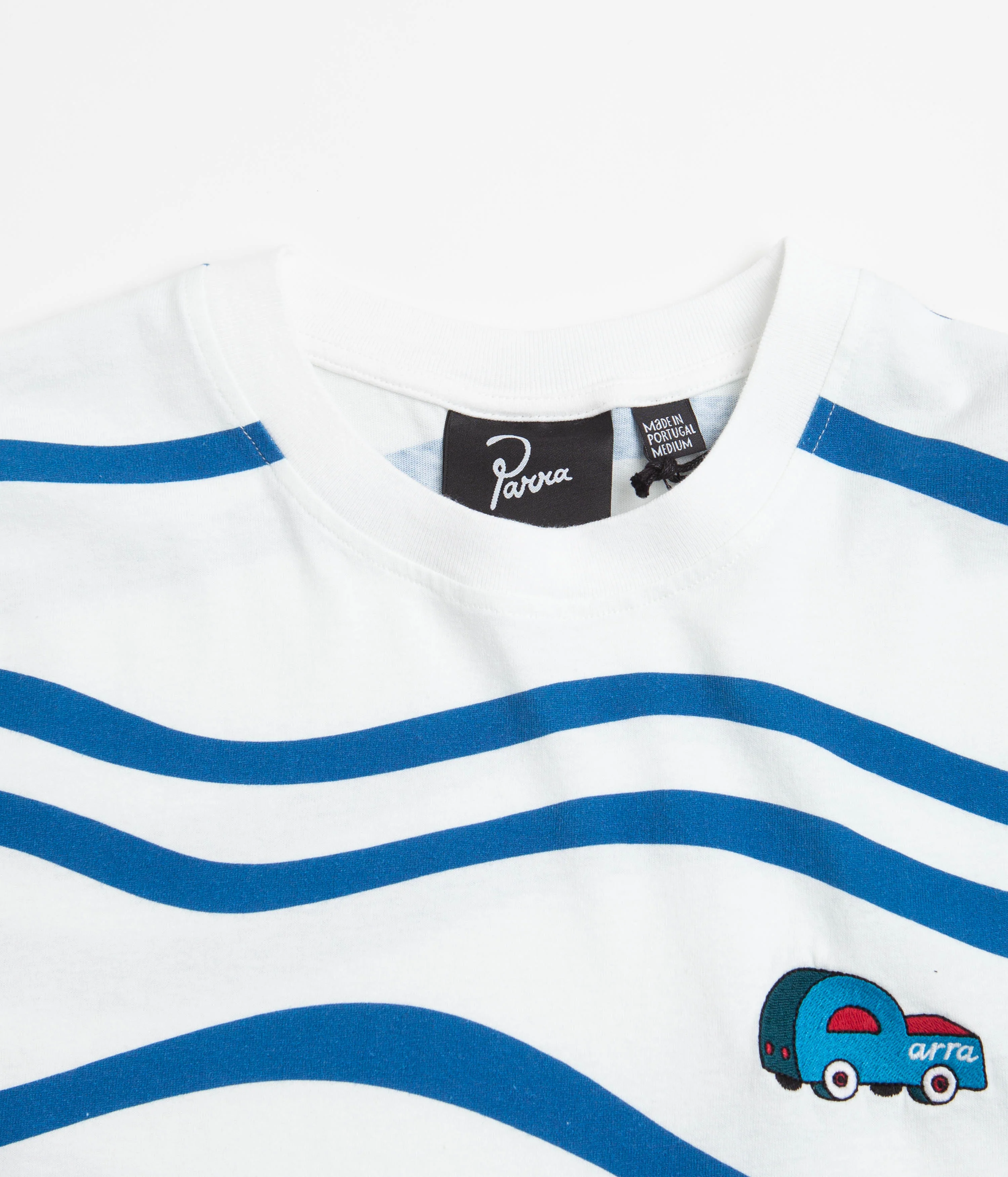 by Parra Stupid Car Logo T-Shirt - White - Image 2