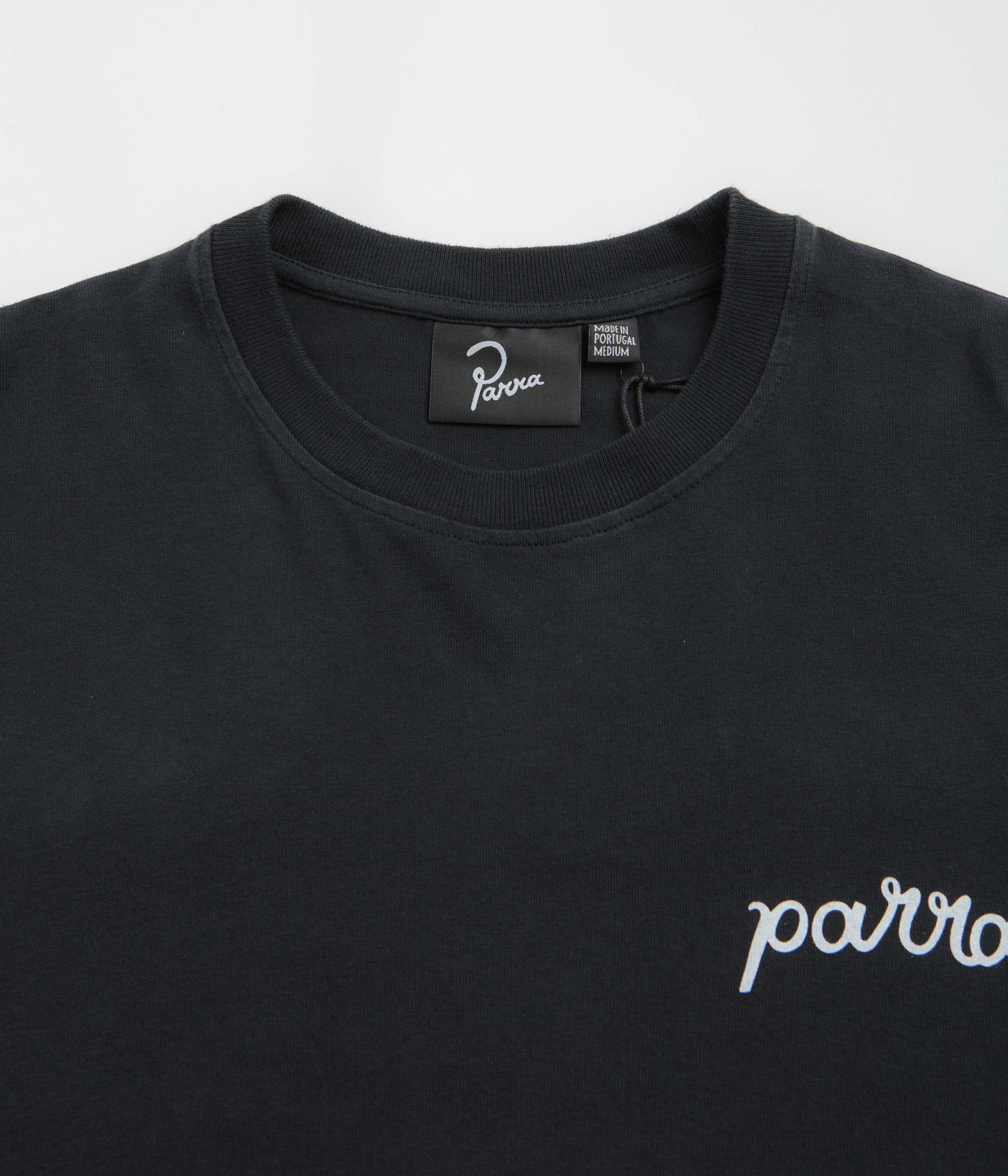 by Parra The Blob T-Shirt - Washed Black - Image 5