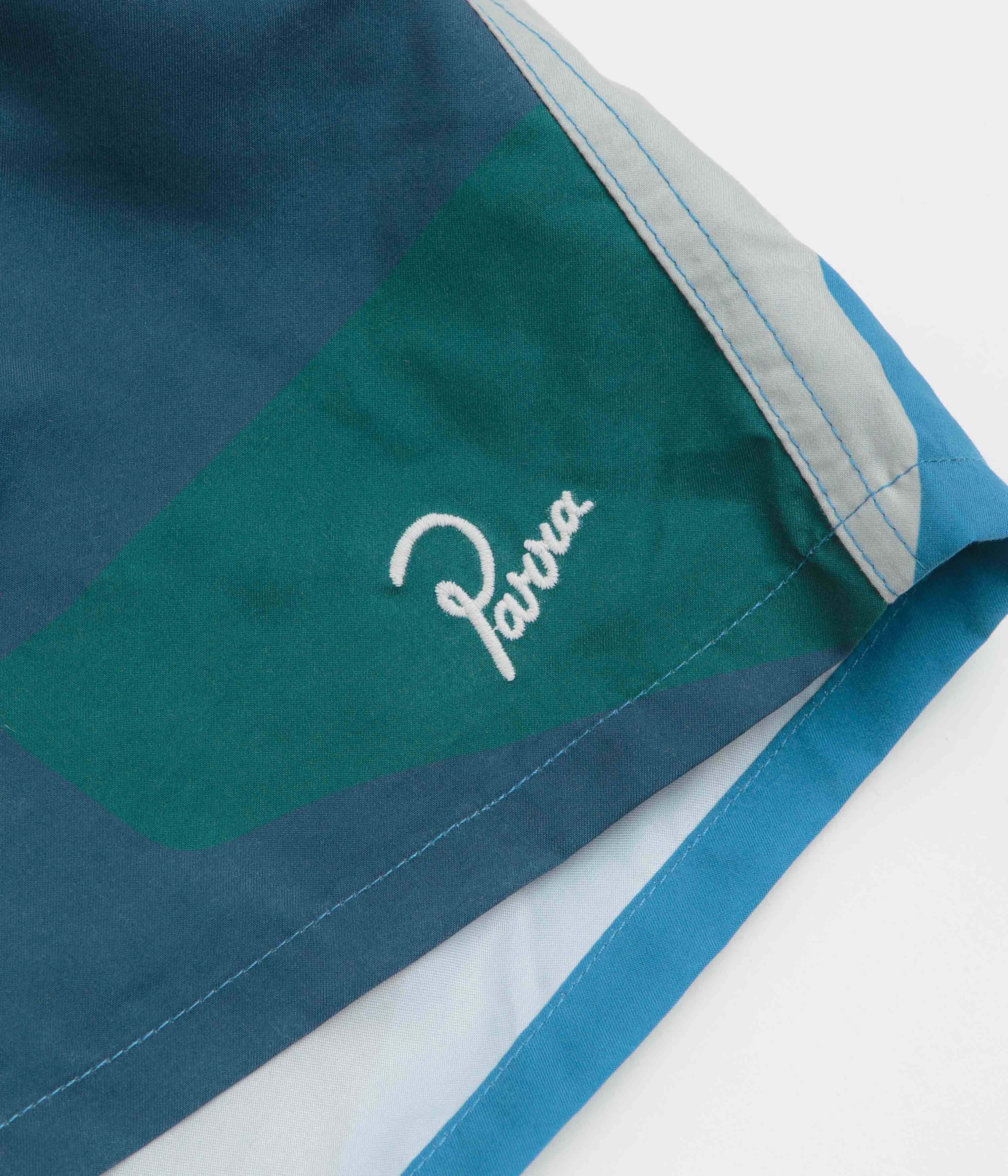 by Parra The Festival Fence Swim Shorts - Blue - Image 6