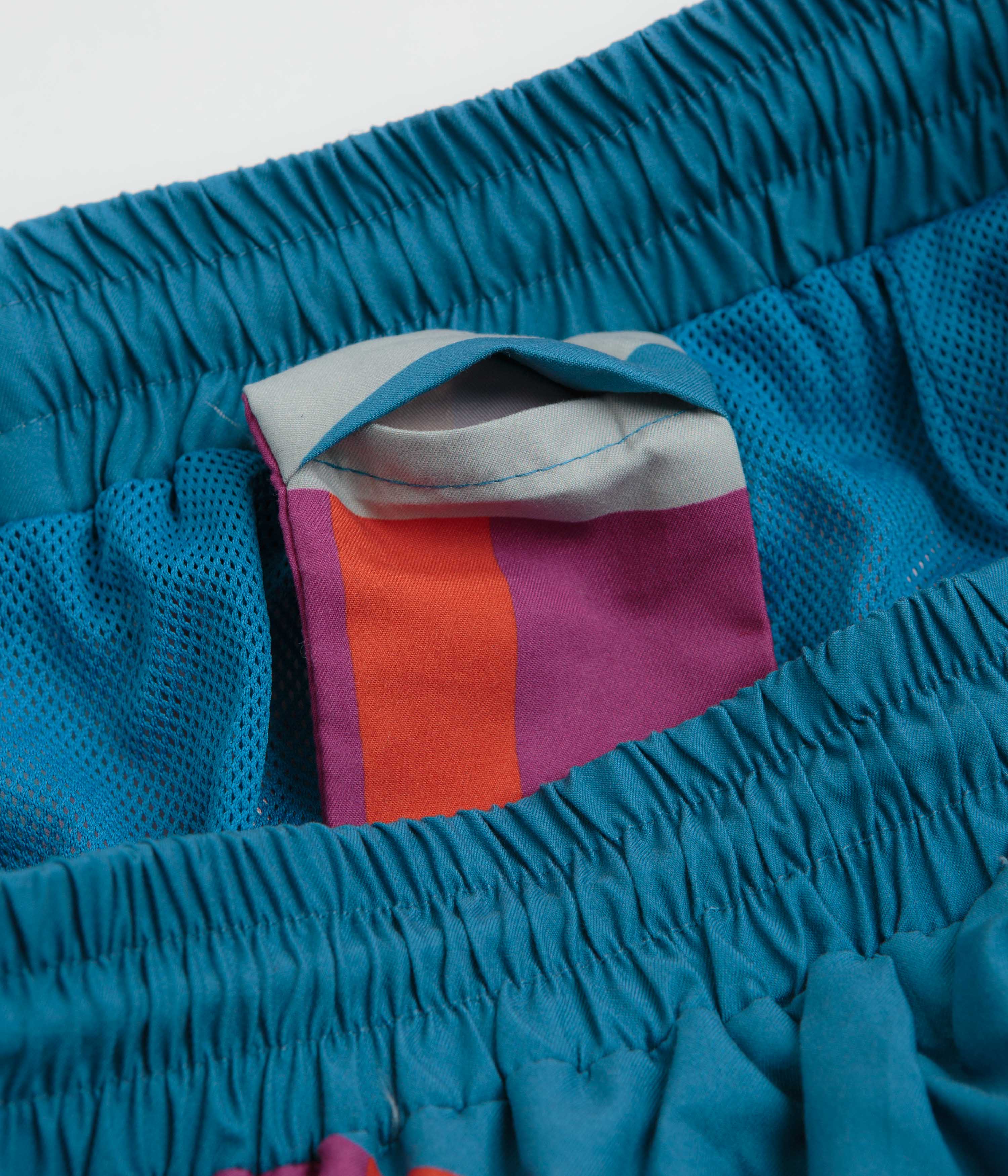 by Parra The Festival Fence Swim Shorts - Blue - Image 8