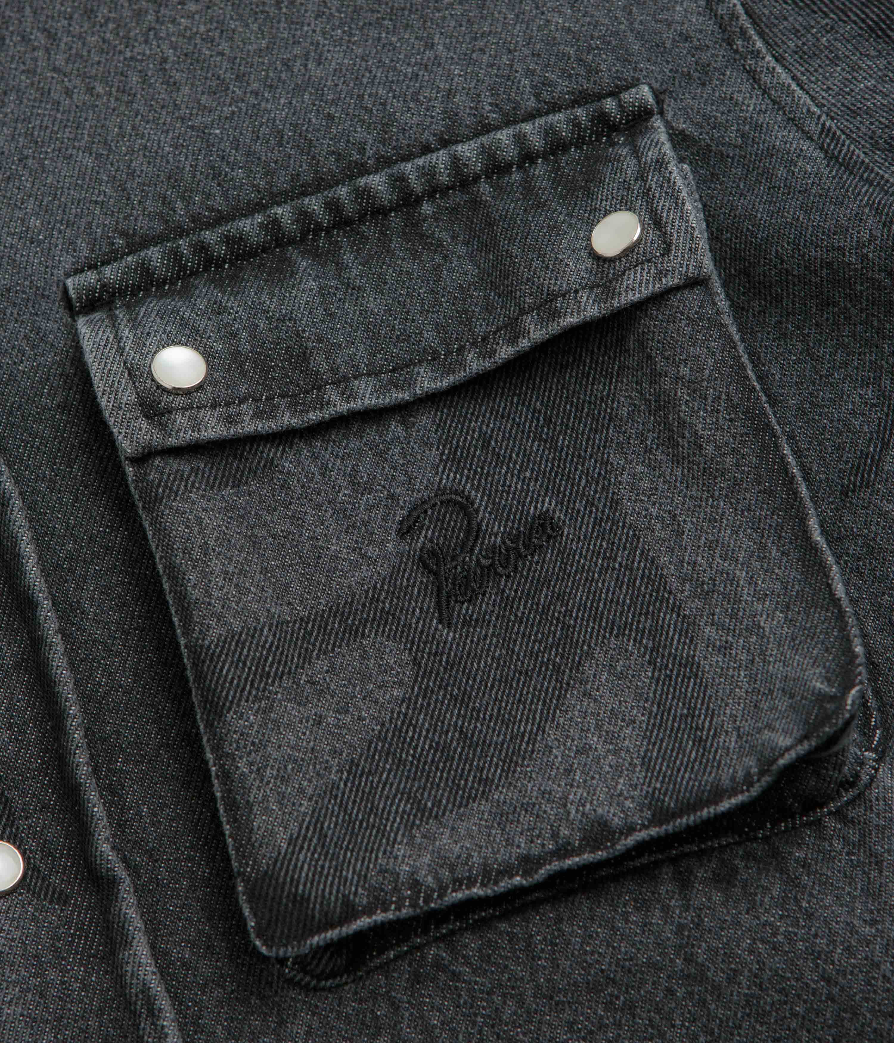 by Parra The Stalkers Shirt - Washed Grey - Image 5