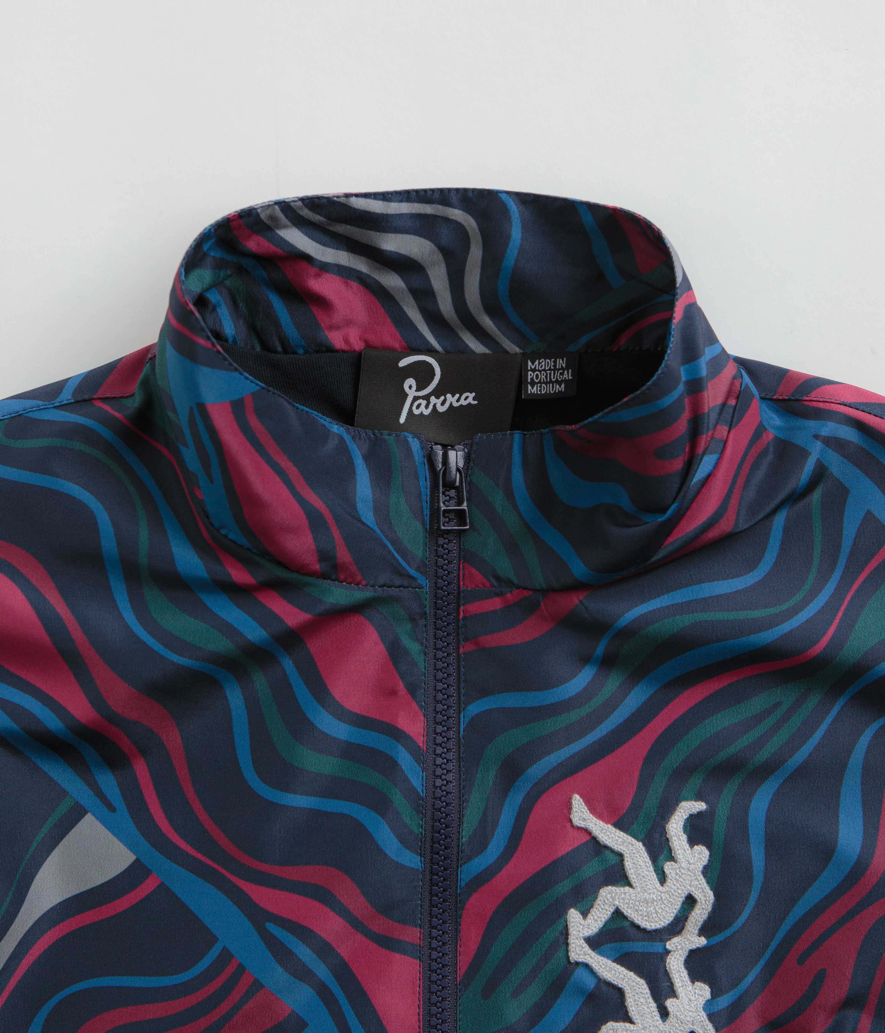 by Parra Track Flow Track Jacket - Navy Blue - Image 5