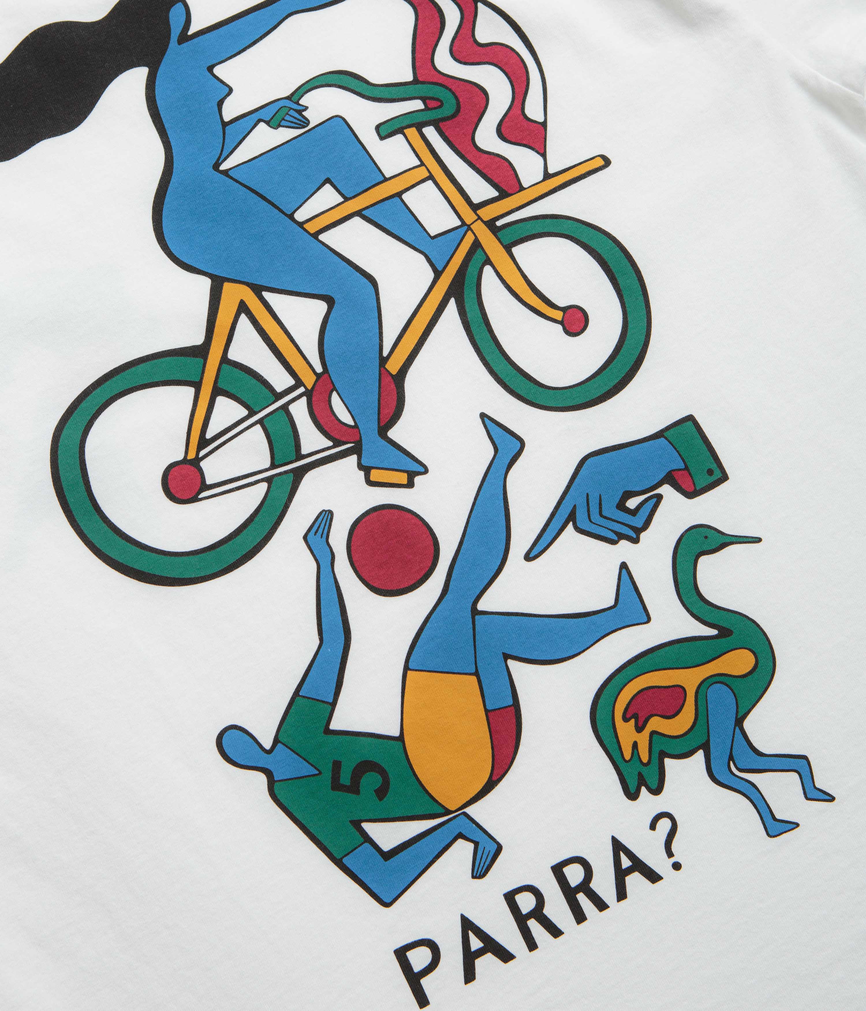 by Parra Vase Delivery T-Shirt - White - Image 5